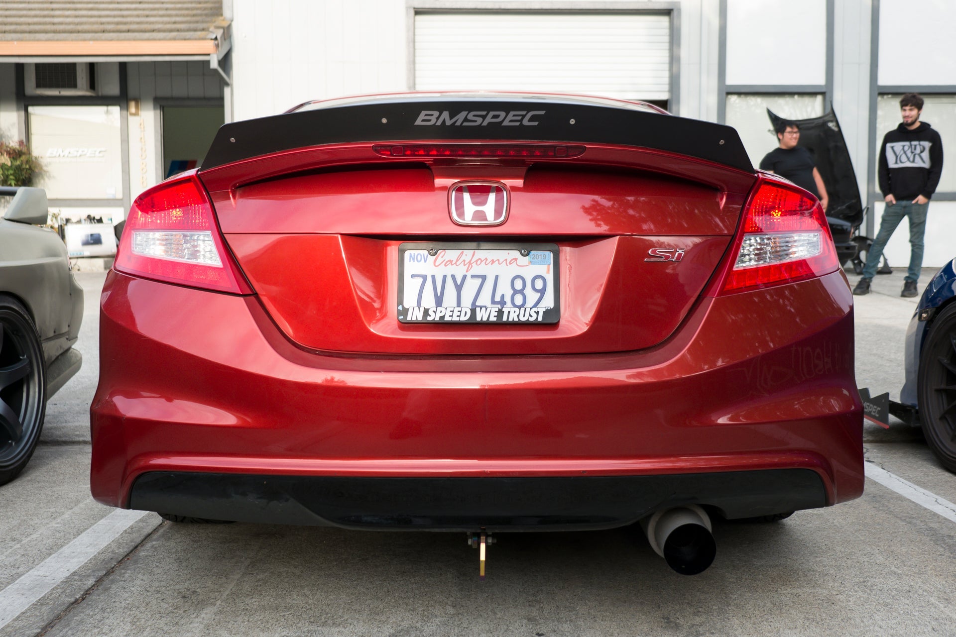 Epsilon+ Spoiler Extension for 12-13 Honda Civic Si Trunk Coupe Zenki [FG4]