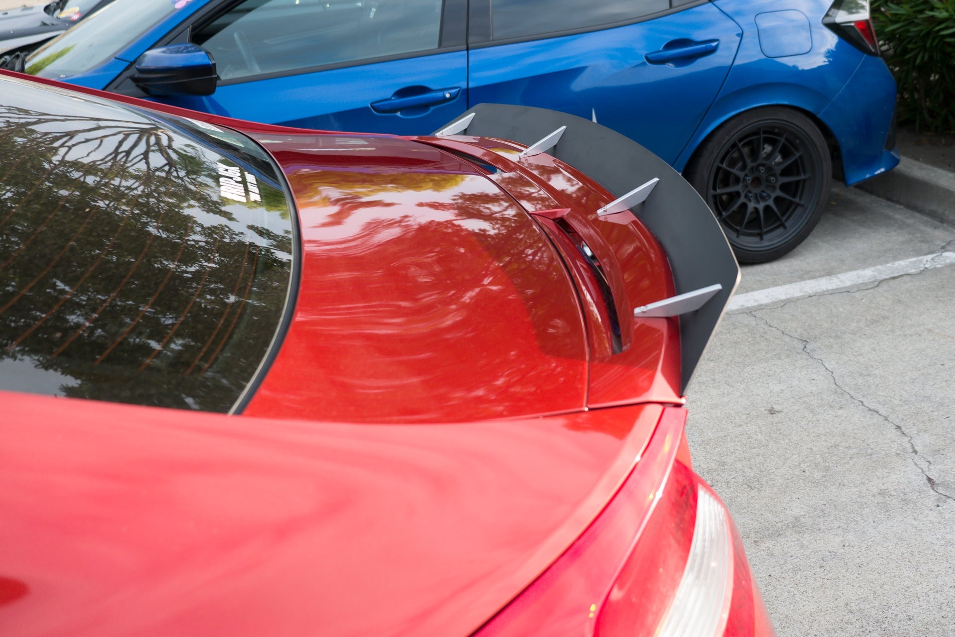 Epsilon+ Spoiler Extension for 12-13 Honda Civic Si Trunk Coupe Zenki [FG4]