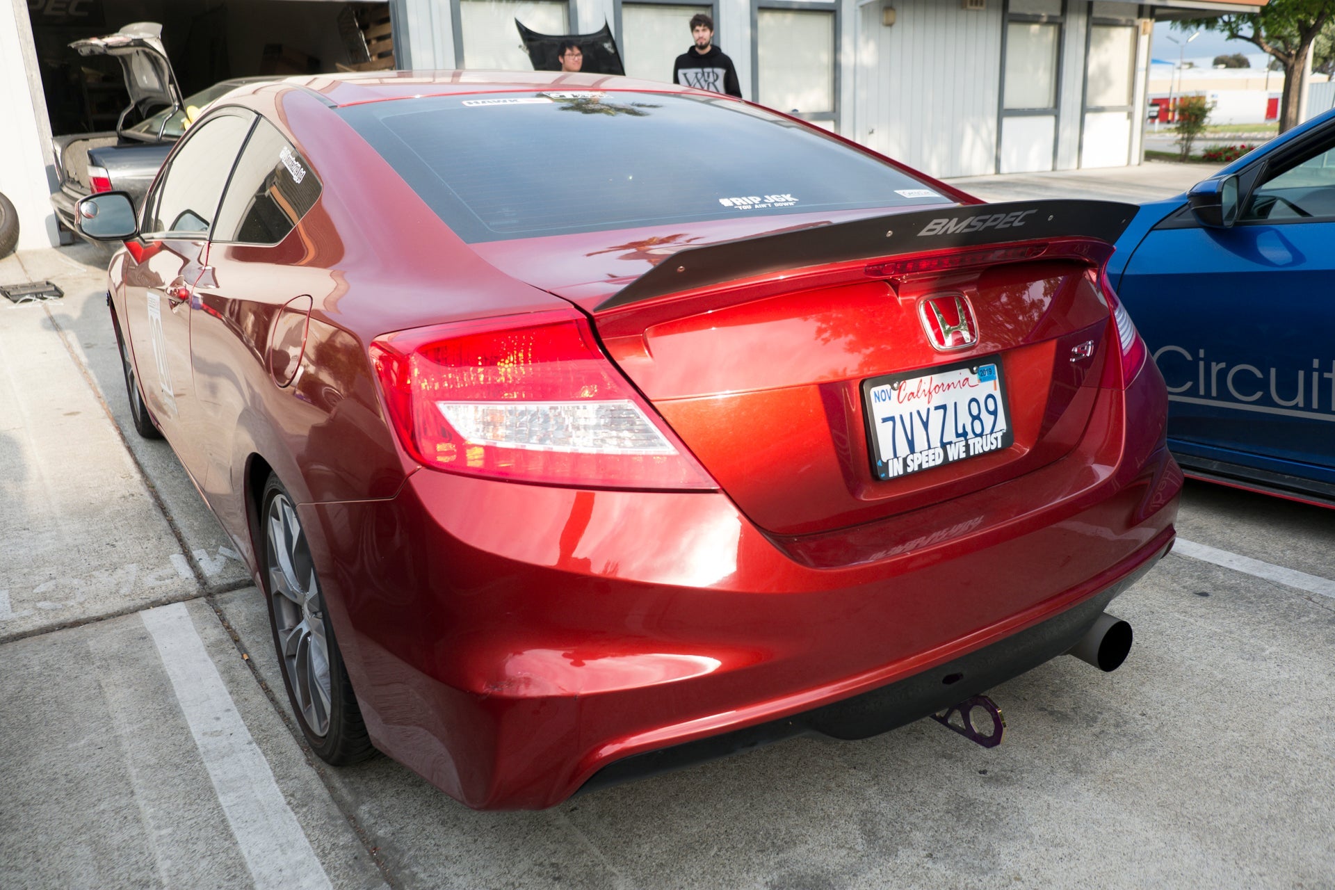 Epsilon+ Spoiler Extension for 12-13 Honda Civic Si Trunk Coupe Zenki [FG4]