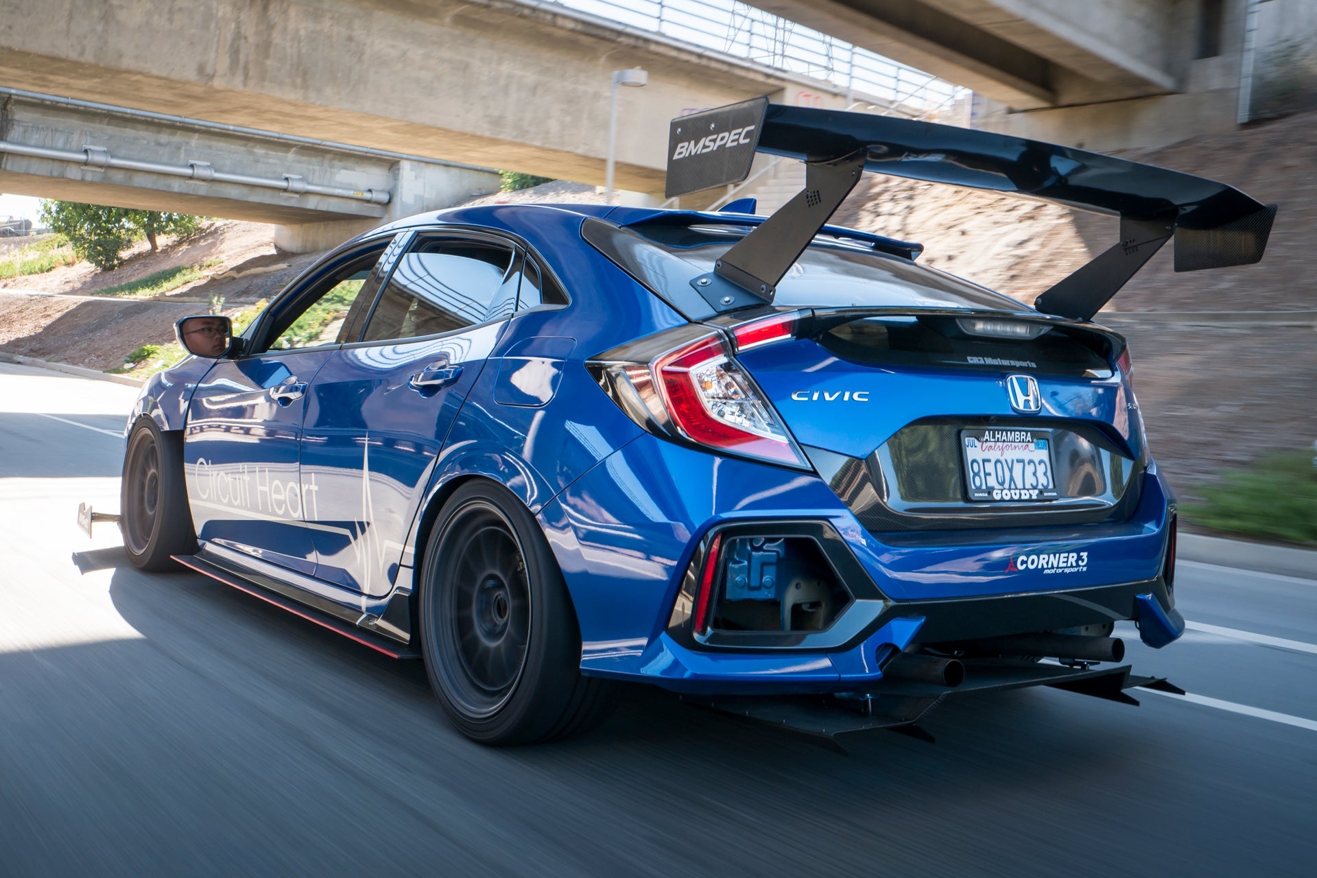 Epsilon+ Diffuser V1C+ for 17-21 Honda Civic Hatchback [FK7]