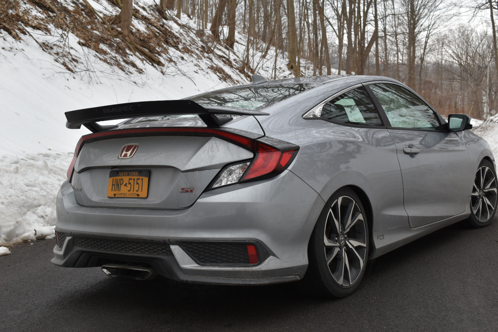 Epsilon+ Spoiler Extension for 17-20 Honda Civic Si Coupe [FC3]