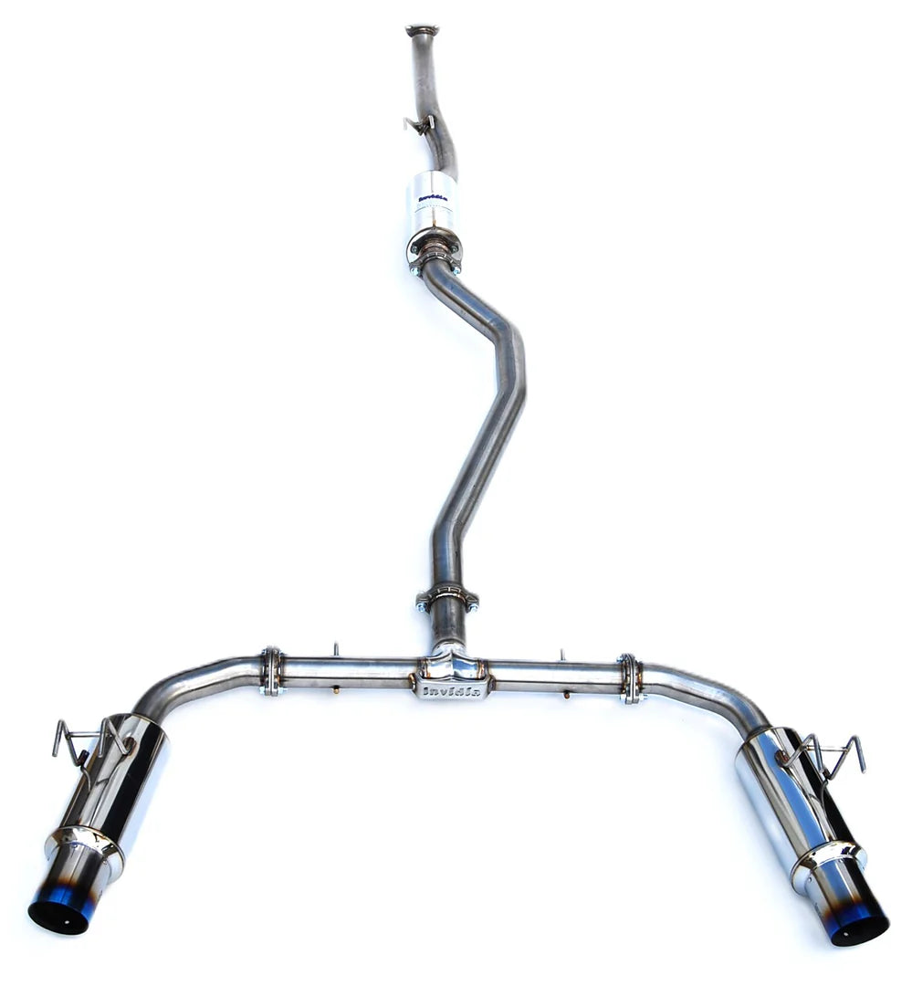 Invidia N1 Dual-Exit Catback Exhaust for 2022+ Honda Civic Si / 2023+ Acura Integra 1.5T [FE1/DE4]