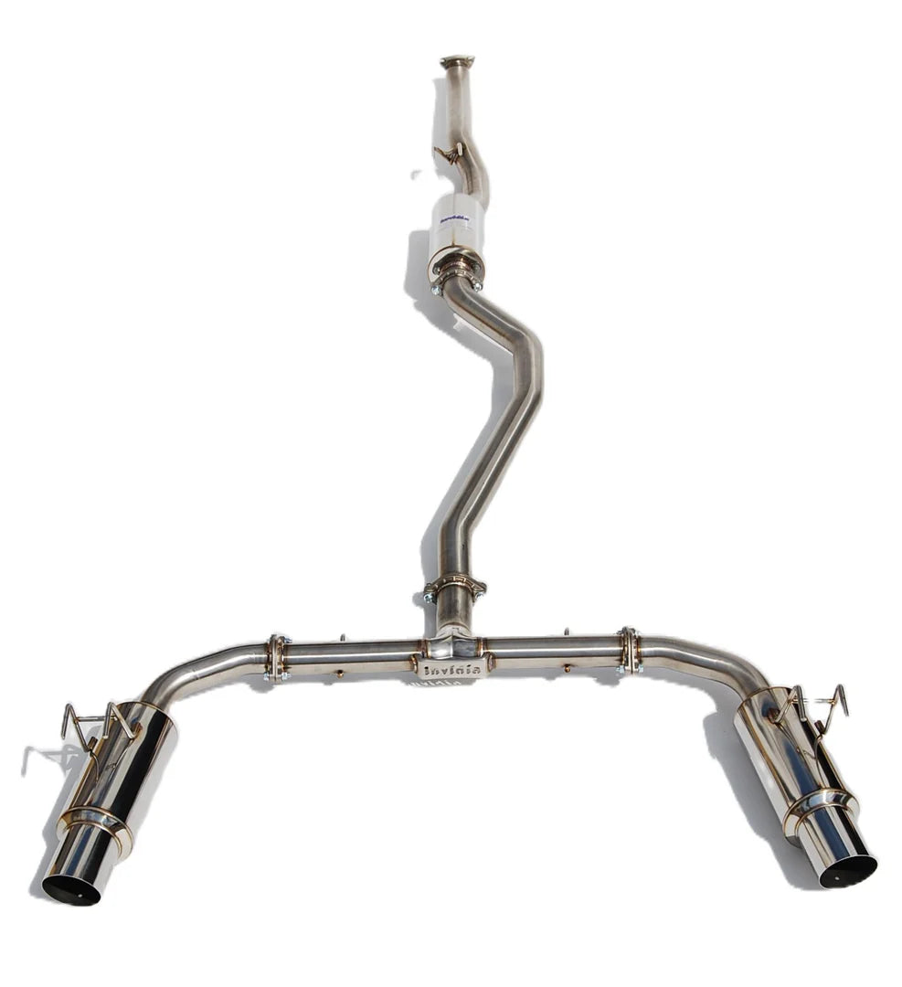 Invidia N1 Dual-Exit Catback Exhaust for 2022+ Honda Civic Si / 2023+ Acura Integra 1.5T [FE1/DE4]