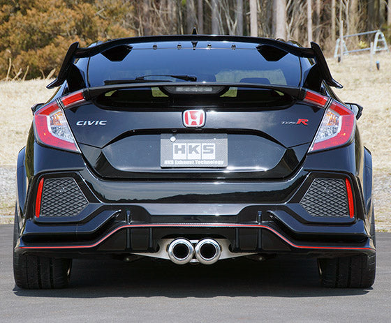 HKS Hi-Power Muffler SPEC-L2 for 2017-2021 Honda Civic Type R [FK8]