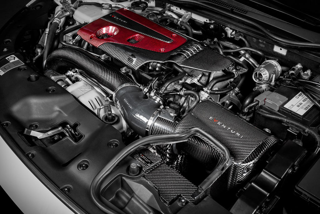 Black Carbon Fiber Intake System for 2017+ Honda Civic Type R FK8