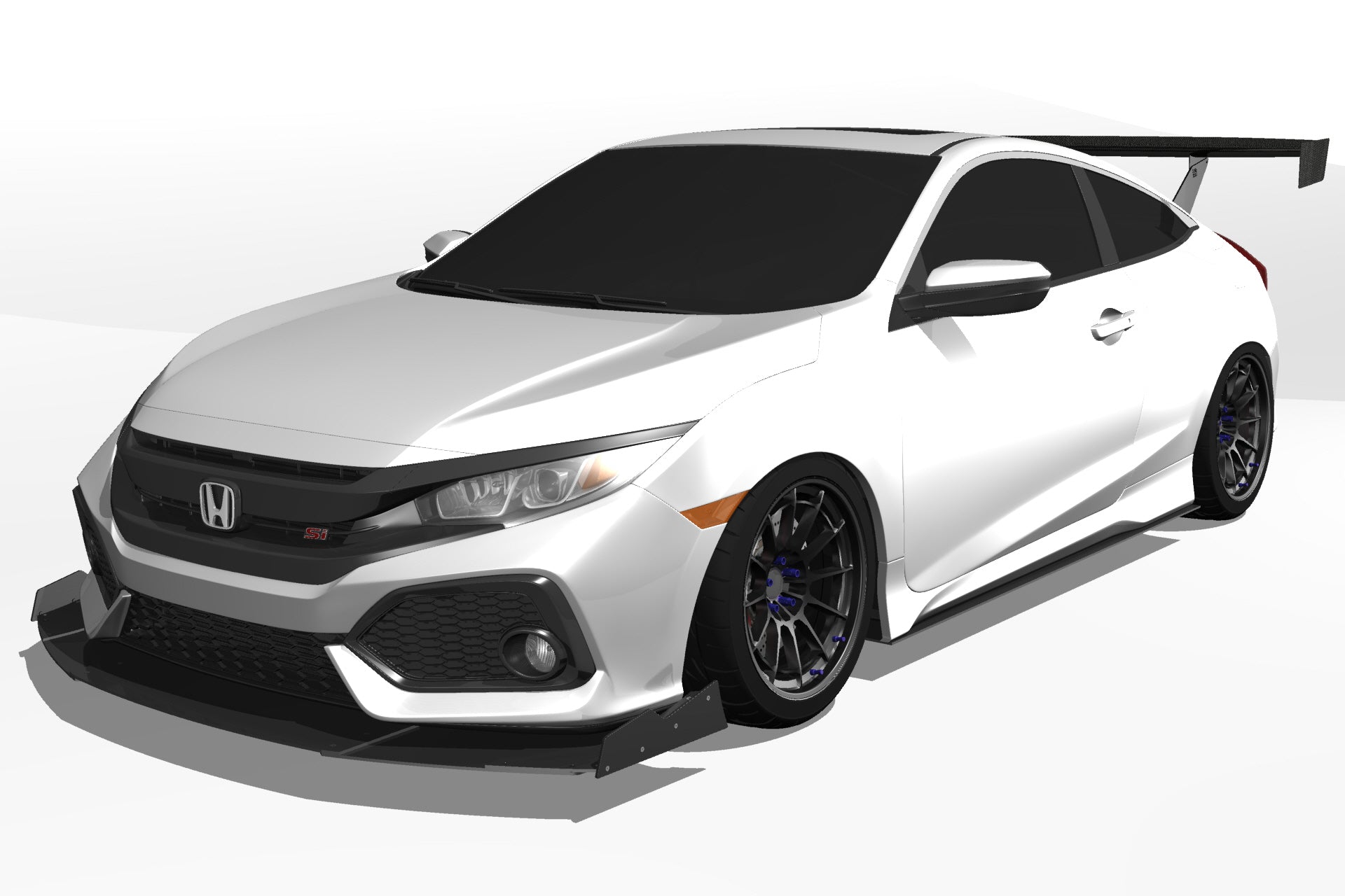 Epsilon+ GT Wing for 17-20 Honda Civic Si Coupe [FC3]