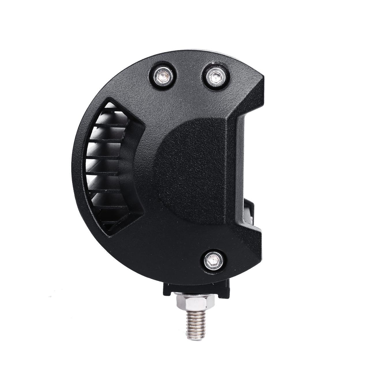Auxbeam Classic-SM Series 4" LED Pod Lights – Dual Row, 6000K White, Spot/Flood Beam