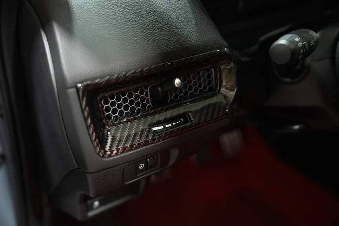 OLM LE Carbon Fiber Interior Dash Cover (2pc) for 2022+ Honda Civic