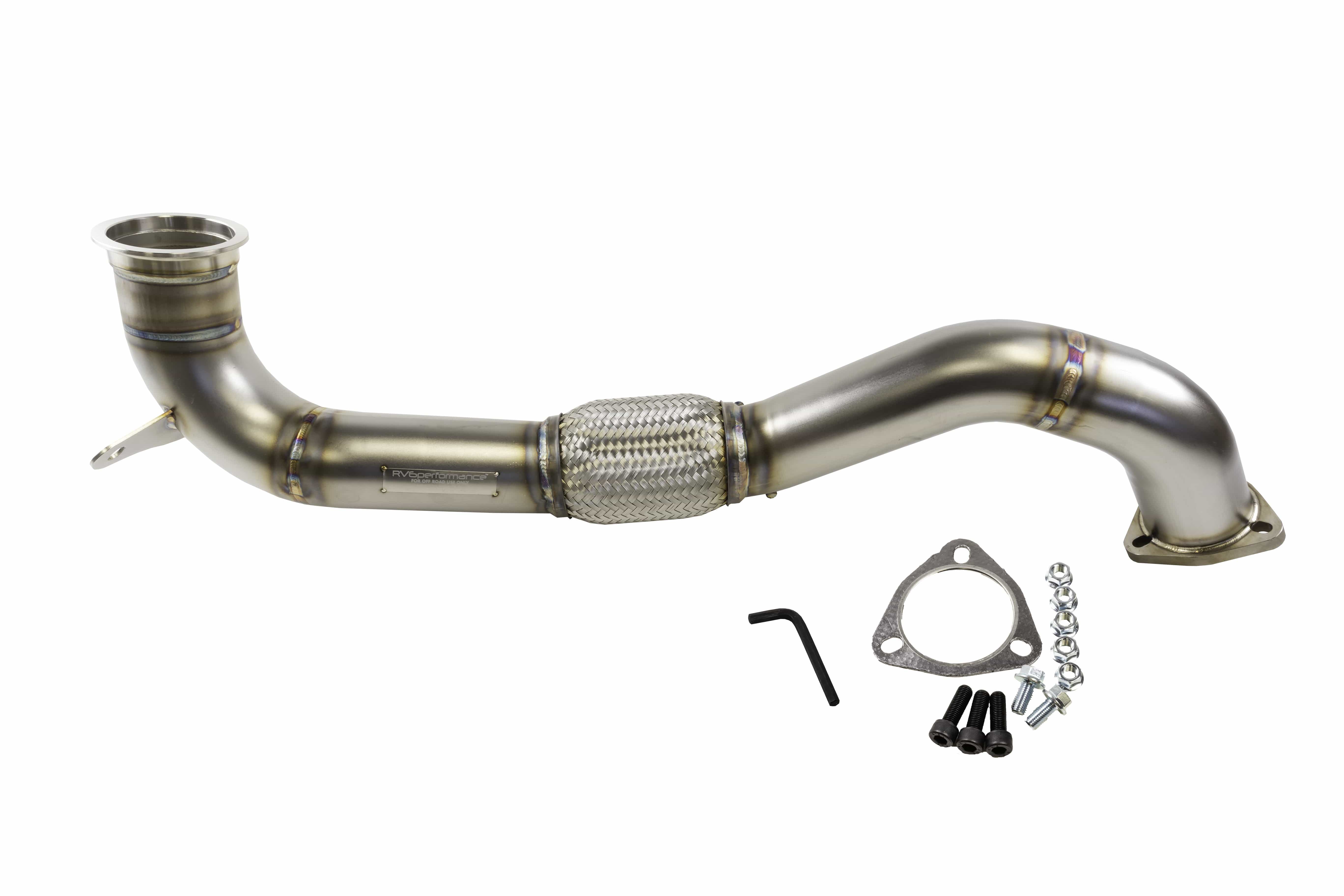 RV6 Front Pipe for 2016+ Honda Civic 1.5T - ** Returned Item **
