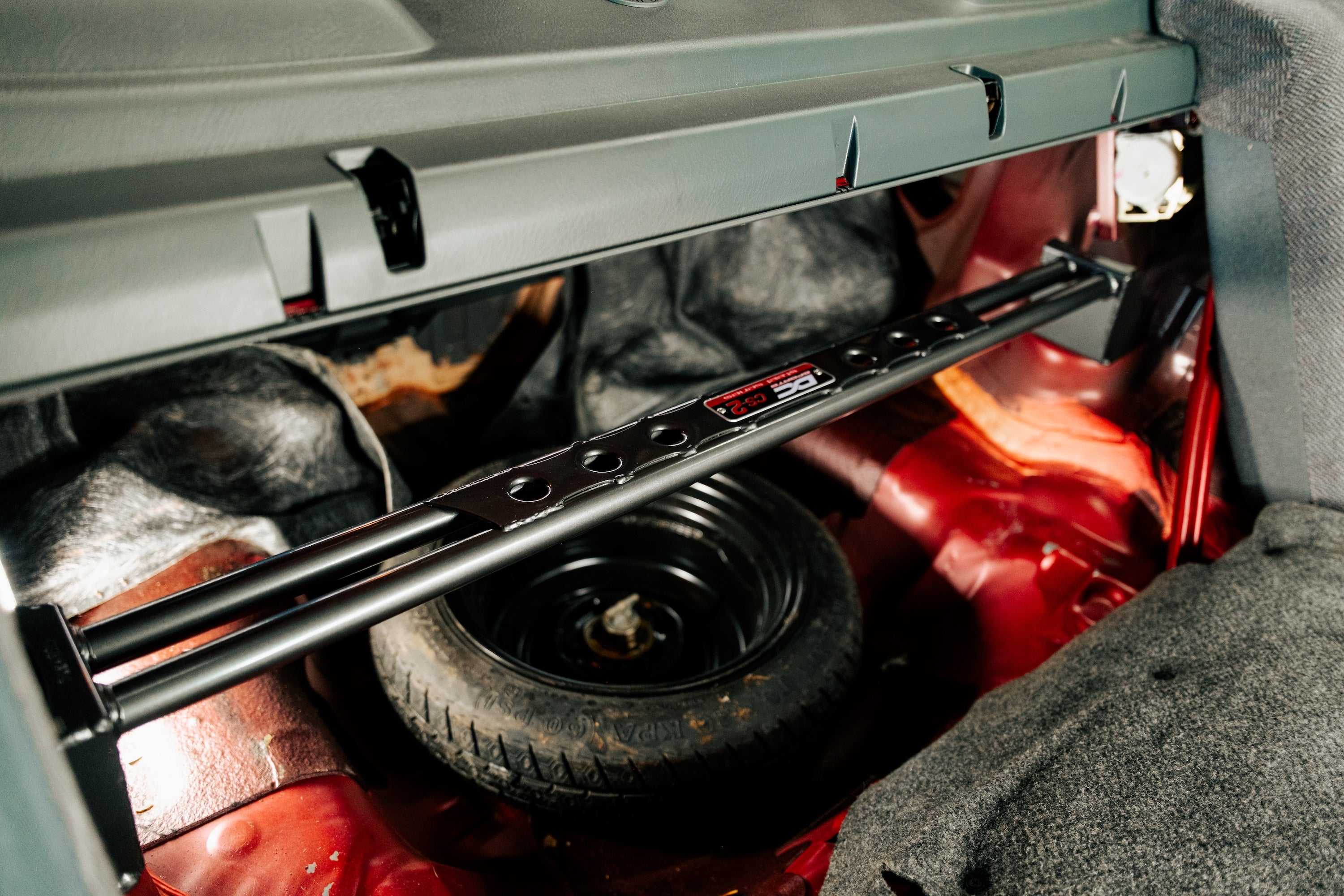 DC Sports Rear Strut Bar for 88-00 Civic, CRX, Del Sol / 94-01 Integra