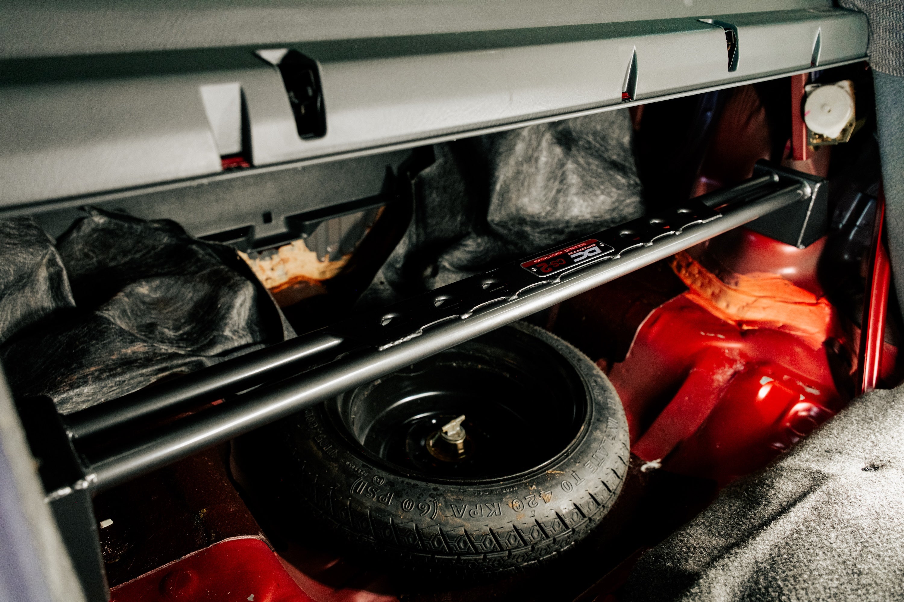 DC Sports Rear Strut Bar for 88-00 Civic, CRX, Del Sol / 94-01 Integra