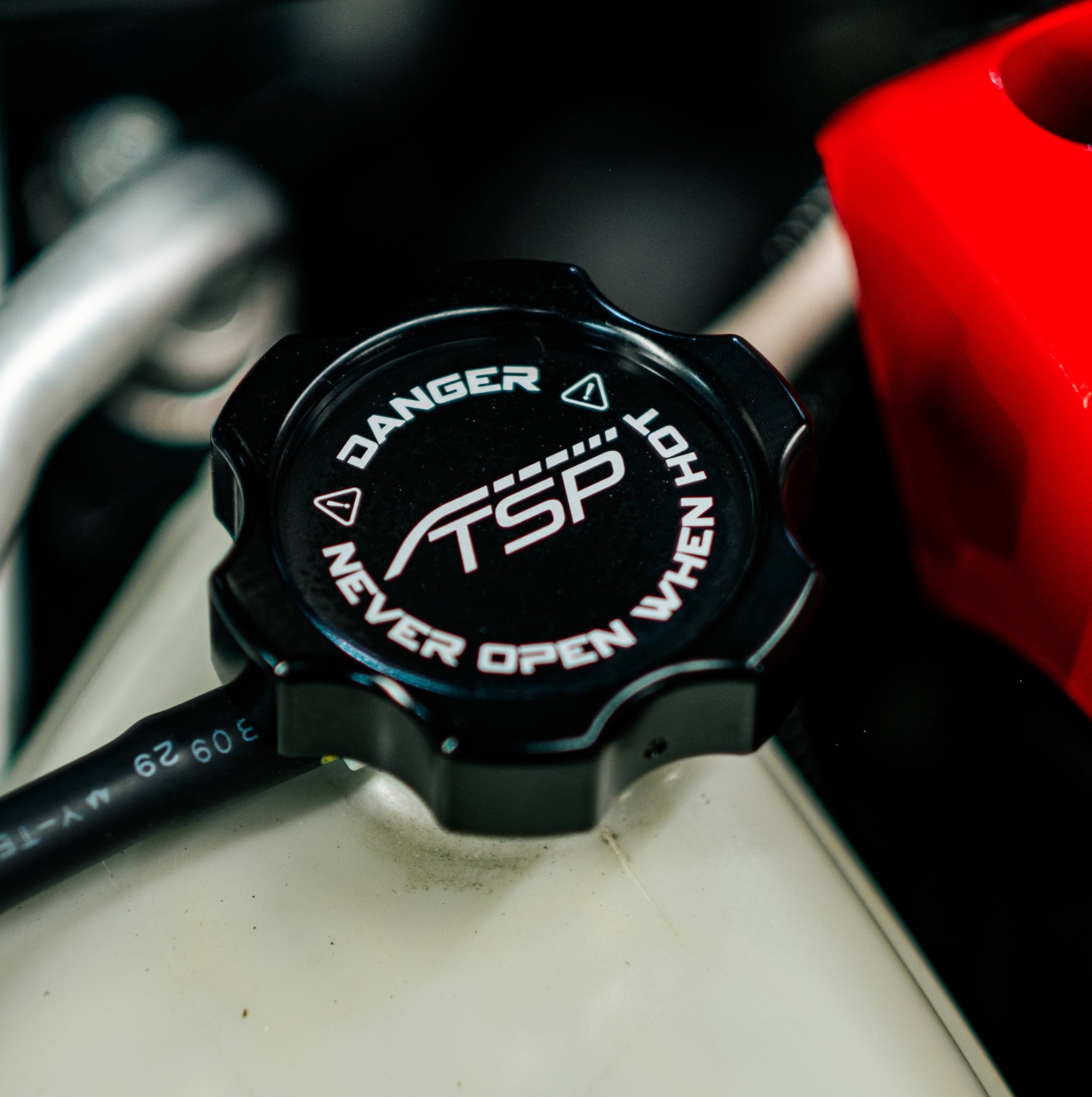 TSP Billet Radiator Cap Cover for 2017+ Honda Civic Type R / Type S [FK8/FL5/DE5]
