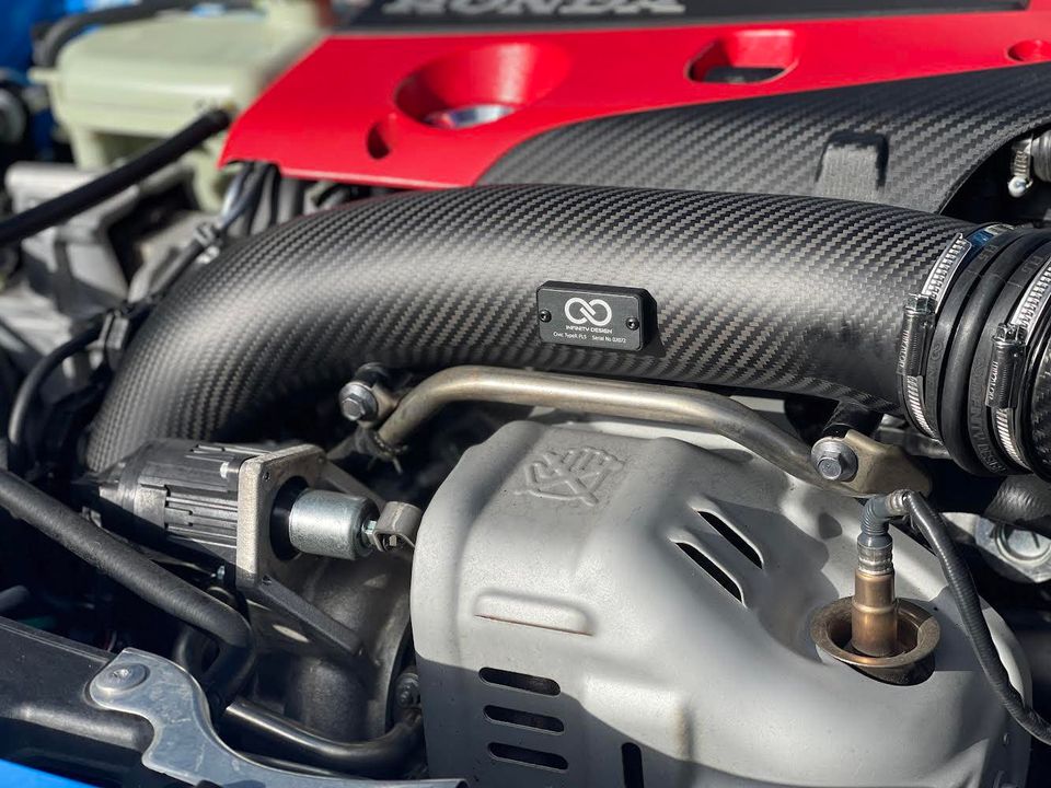 Infinity Design Carbon Fiber Turbocharger Inlet for 2023+ Honda Civic Type R / 2023 Acura Integra Type S [FL5/DE5]