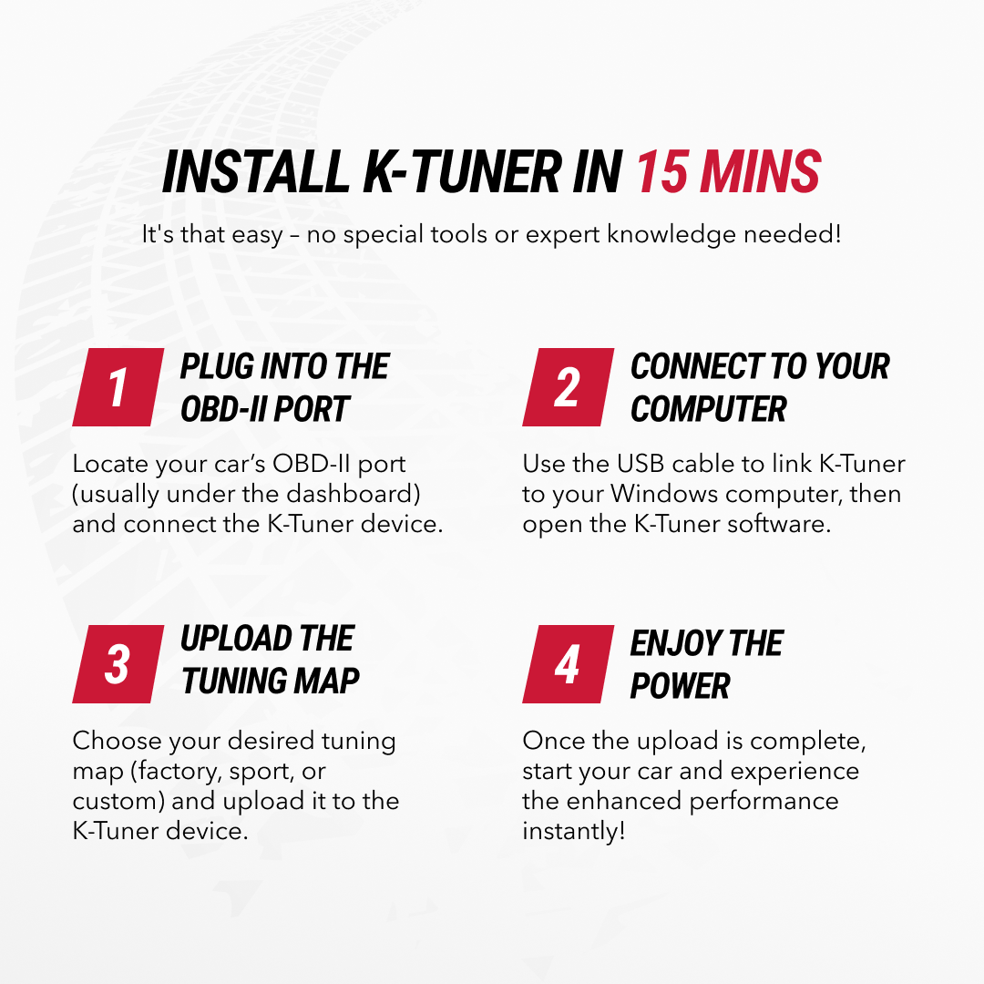 KTuner V2.0 Tuning Package w/ Free TSP Tune & 2 Day Shipping! - ** Returned Item **