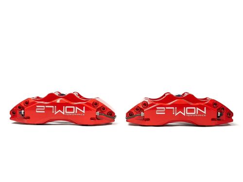 27WON Performance Front 6-Piston Brake Upgrade for 2017+ Honda Civic Type R / 2023+ Acura Integra Type S [FK8/FL5/DE5]