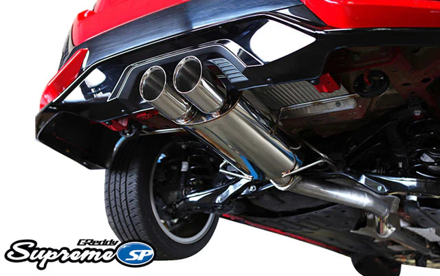 GReddy 2017+ Honda Civic Sport Hatchback 76mm Supreme SP Cat-Back Exhaust