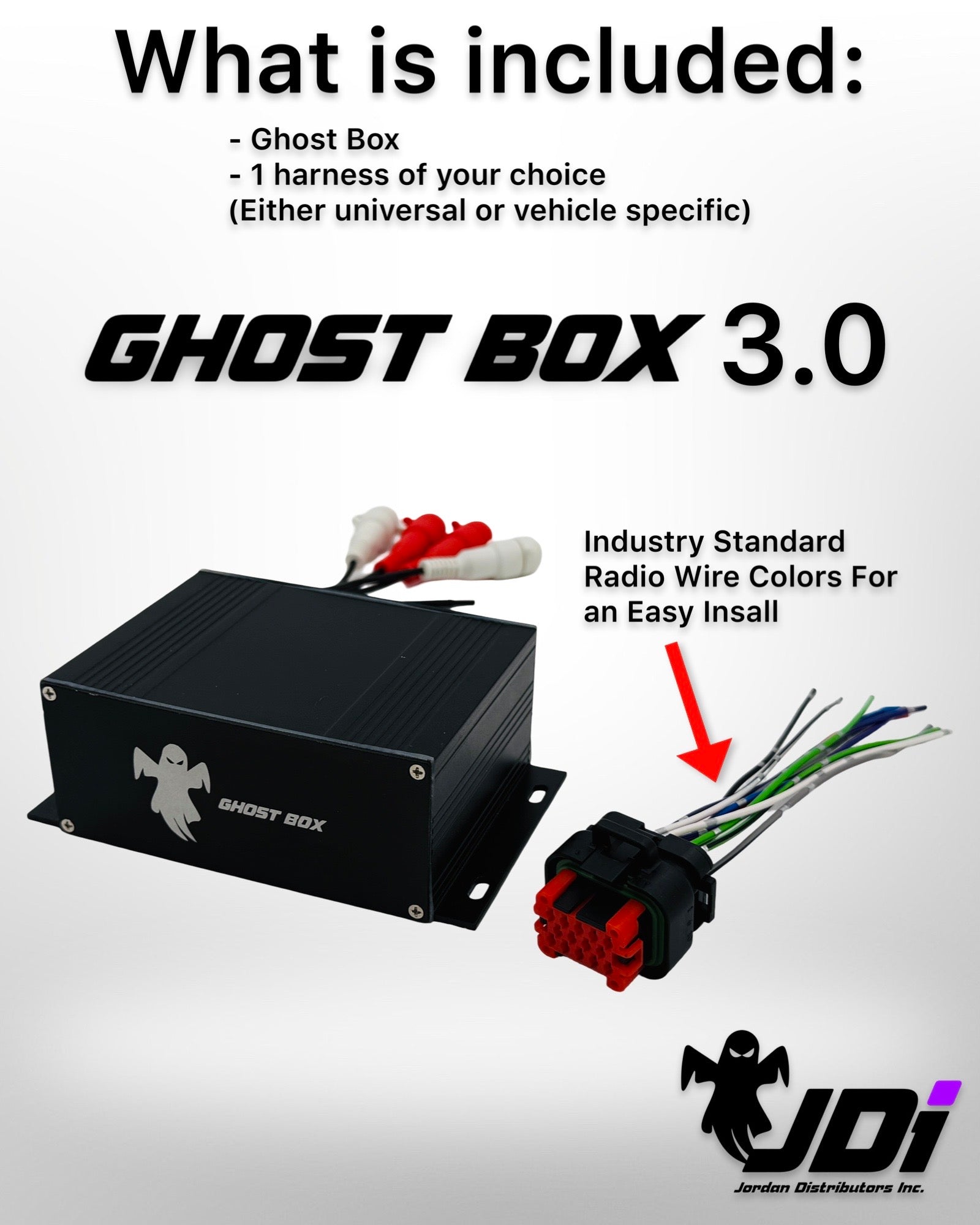 JDi Ghost Box 3.0 for Honda, Toyota, Nissan, Mazda, and Universal