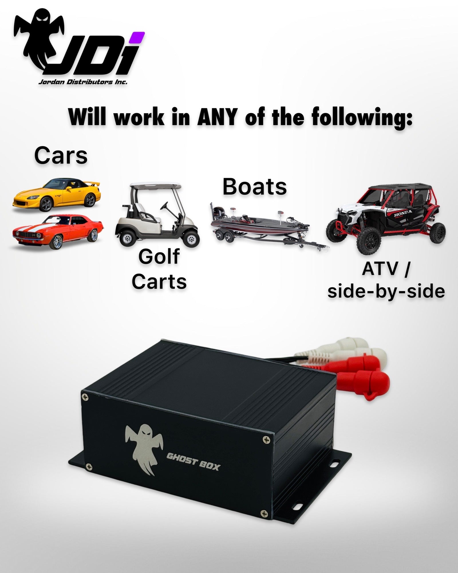 JDi Ghost Box 3.0 for Honda, Toyota, Nissan, Mazda, and Universal