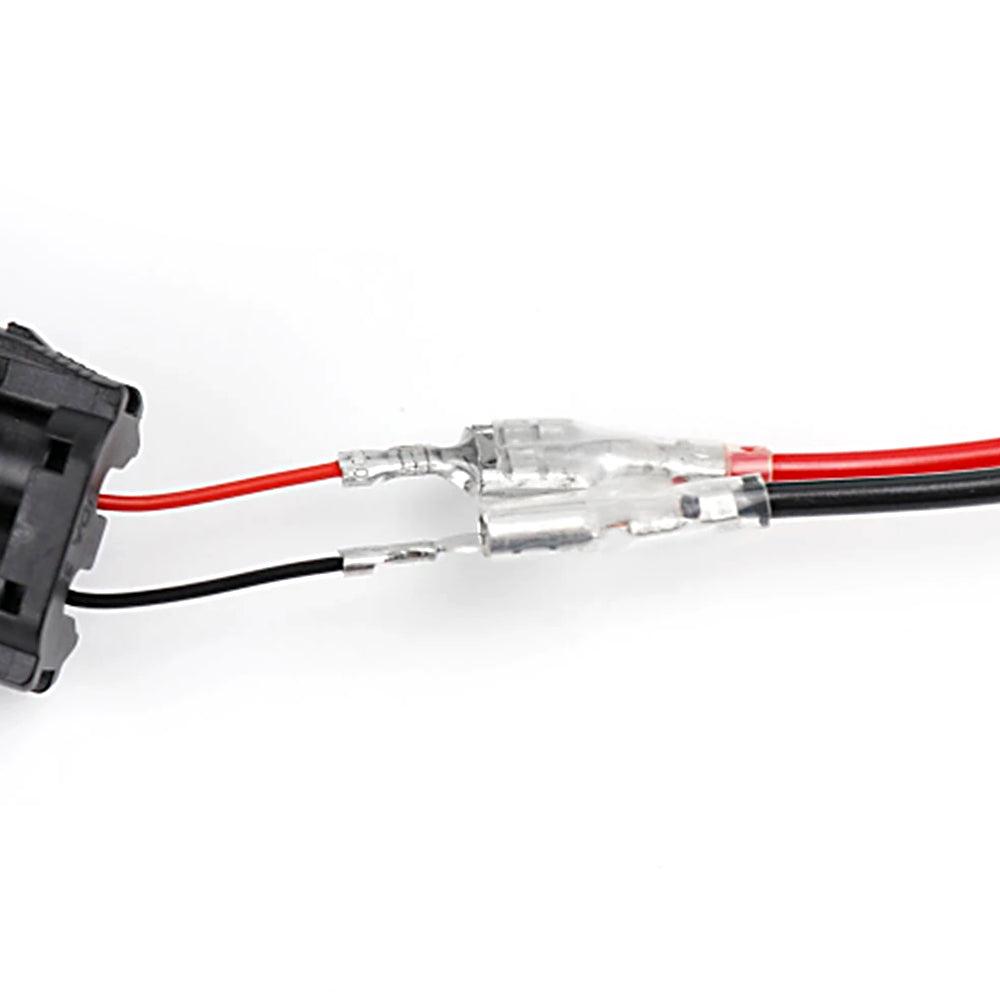 Auxbeam H1 / H3 Car Light Socket – LED Bulb Wire Harness Connector