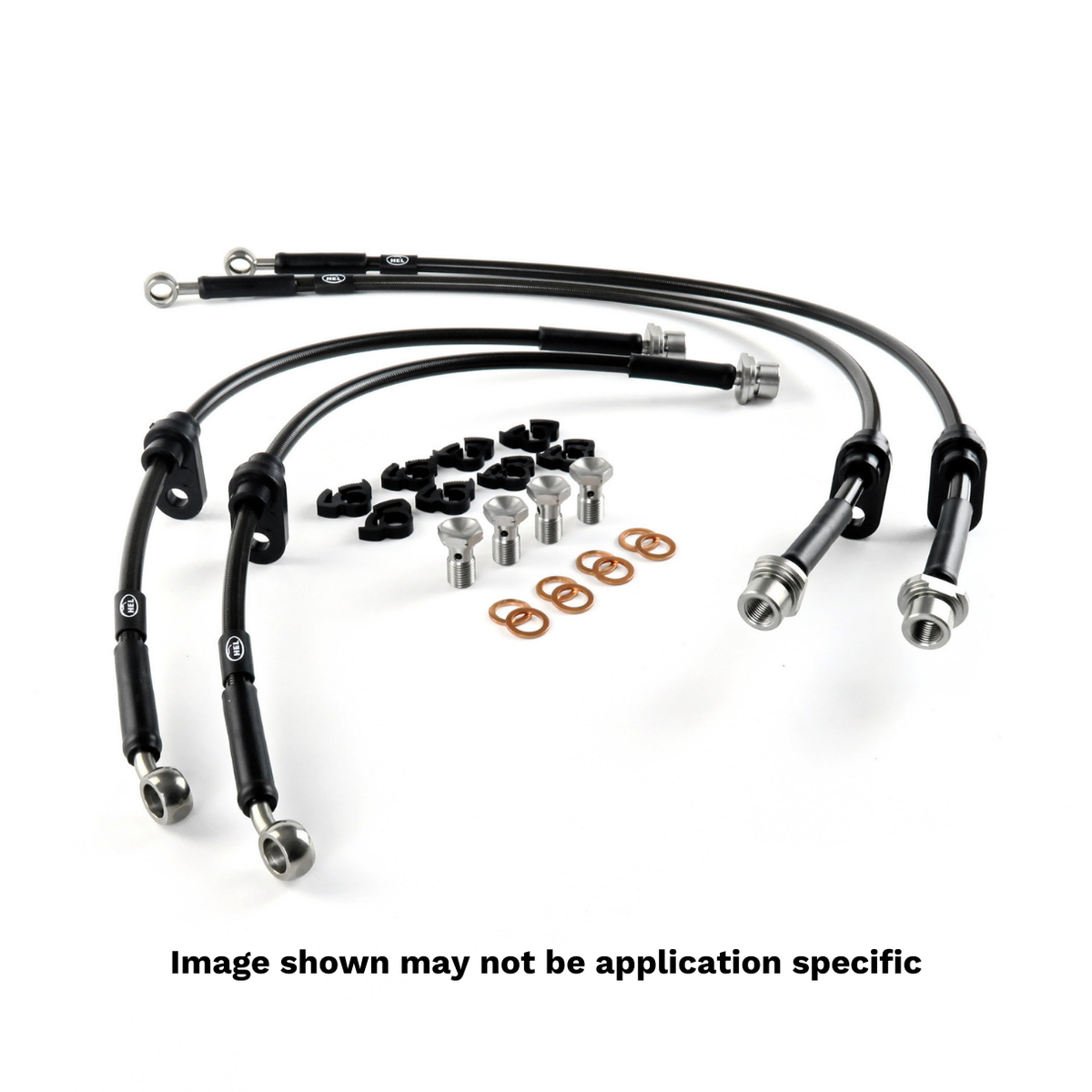 HEL Performance Stainless Steel Braided Brake Lines for 2016-2021 Honda Civic Non-Si [FC/FK] - ** Returned Item **