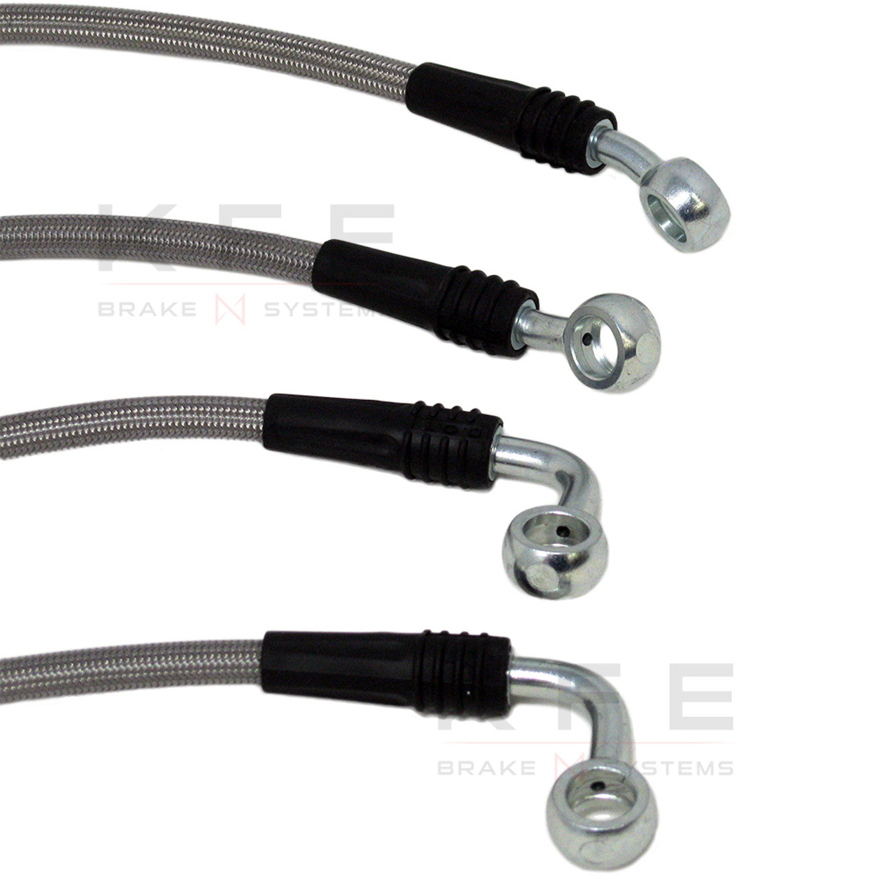 Techna-Fit Stainless Steel Braided Brake Lines for 2022+ Honda Civic Si / 2023+ Acura Integra 1.5T [FE1/DE4]