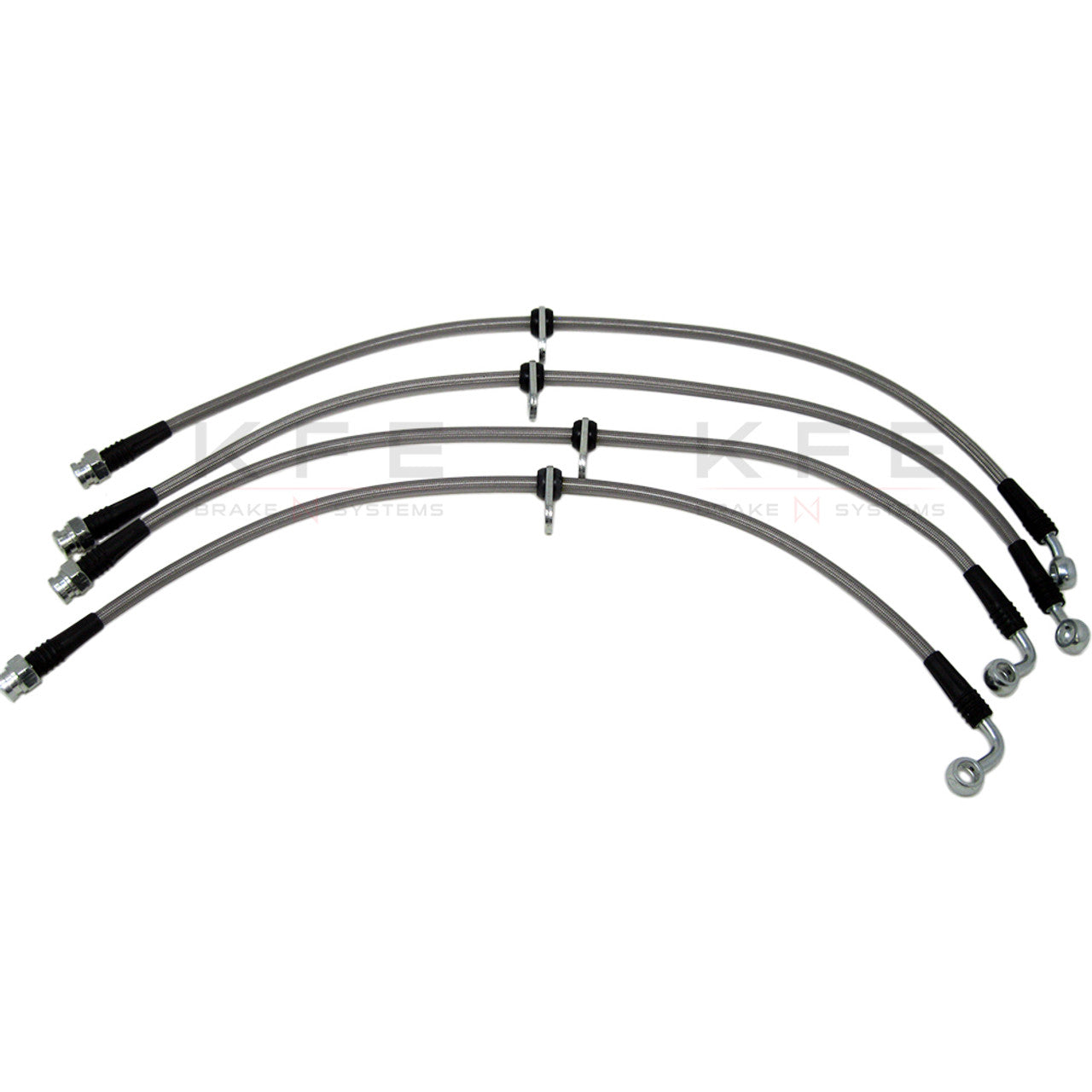 Techna-Fit Stainless Steel Braided Brake Lines for 2022+ Honda Civic Si / 2023+ Acura Integra 1.5T [FE1/DE4]