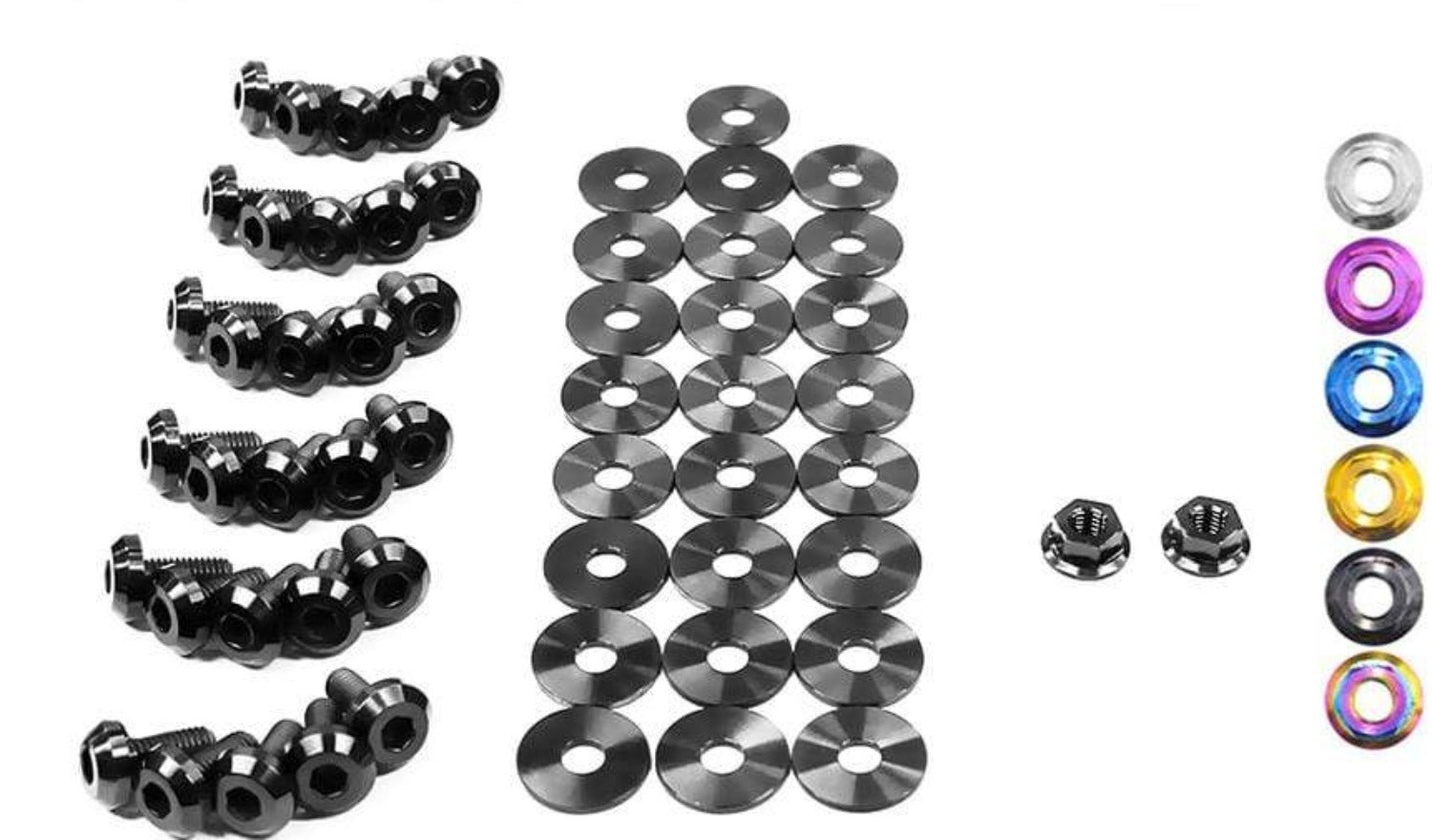 Honda CR-Z CRZ (2011-2015) Titanium Ti Dress Up Bolts Engine Bay Kit