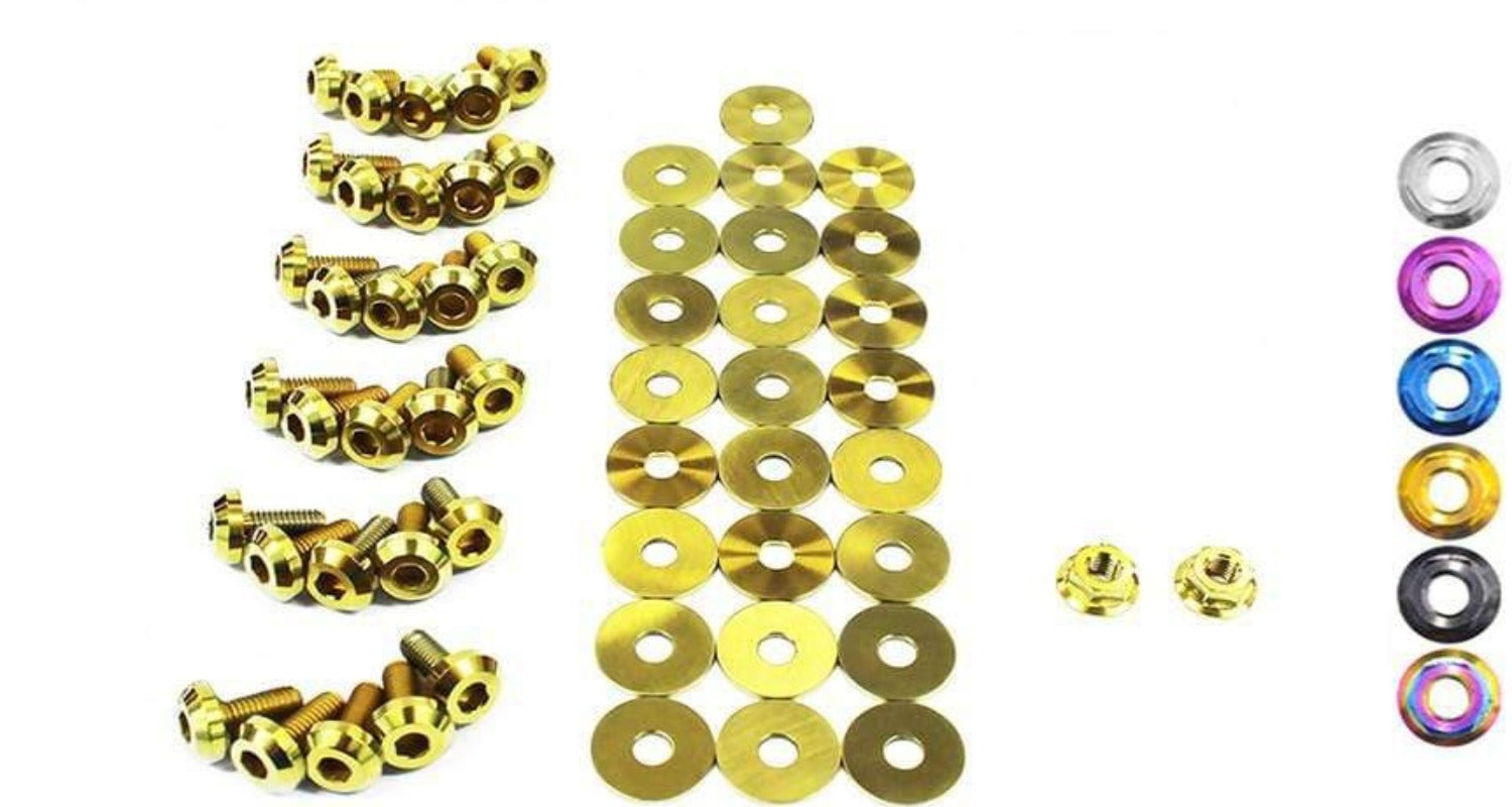 Honda CR-Z CRZ (2011-2015) Titanium Ti Dress Up Bolts Engine Bay Kit