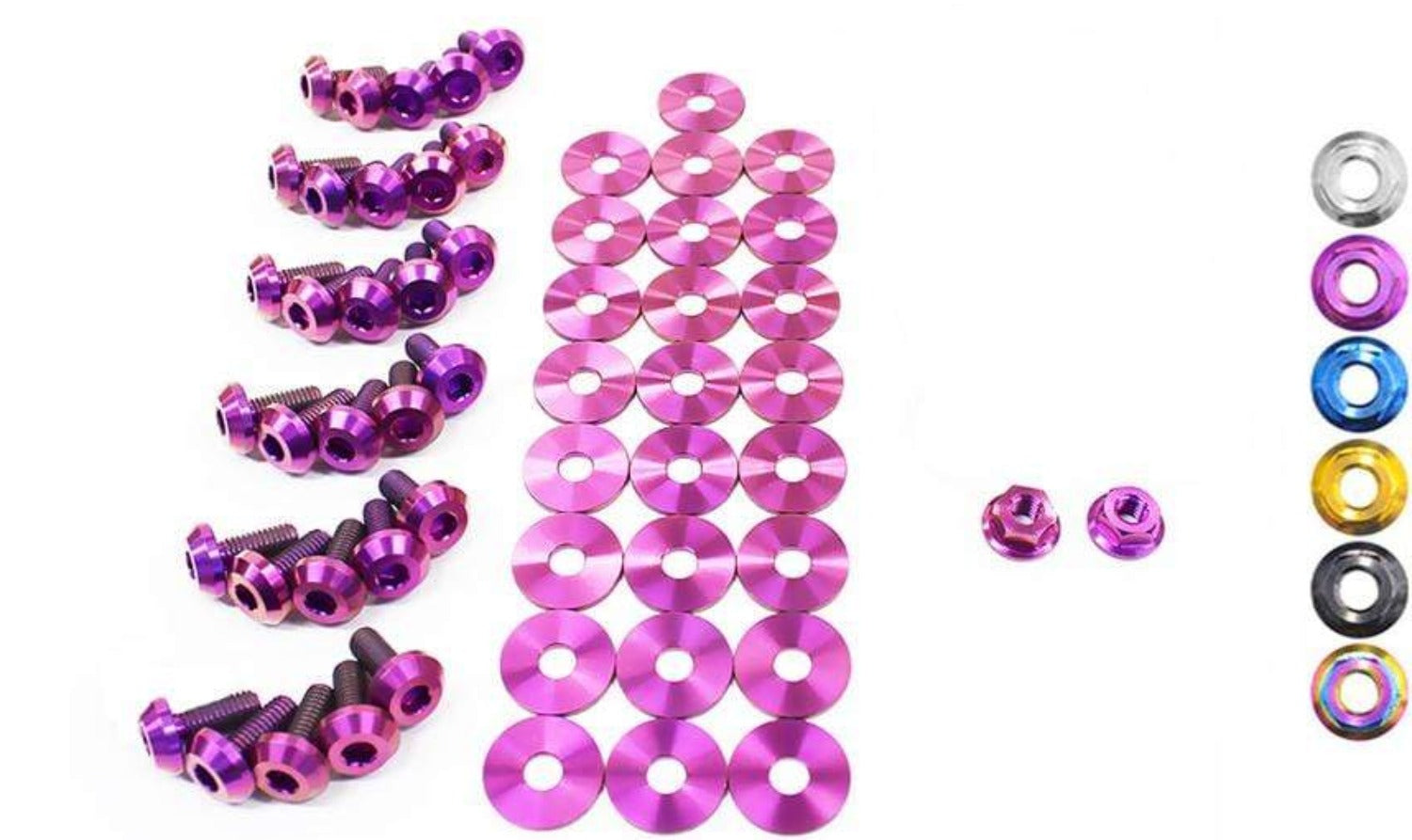 Honda CR-Z CRZ (2011-2015) Titanium Ti Dress Up Bolts Engine Bay Kit
