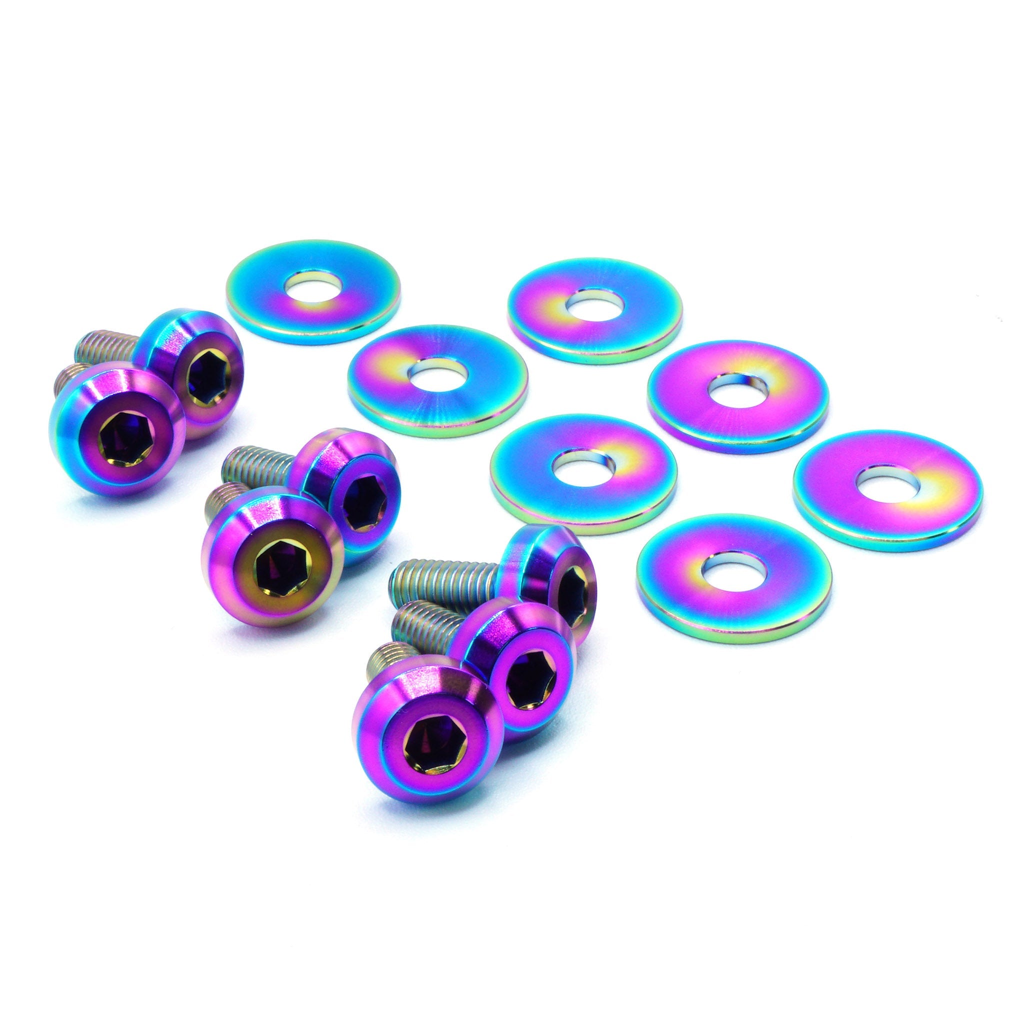 Dress Up Bolts Titanium Hardware Hood Kit for 99-09 Honda S2000 [AP1/2]
