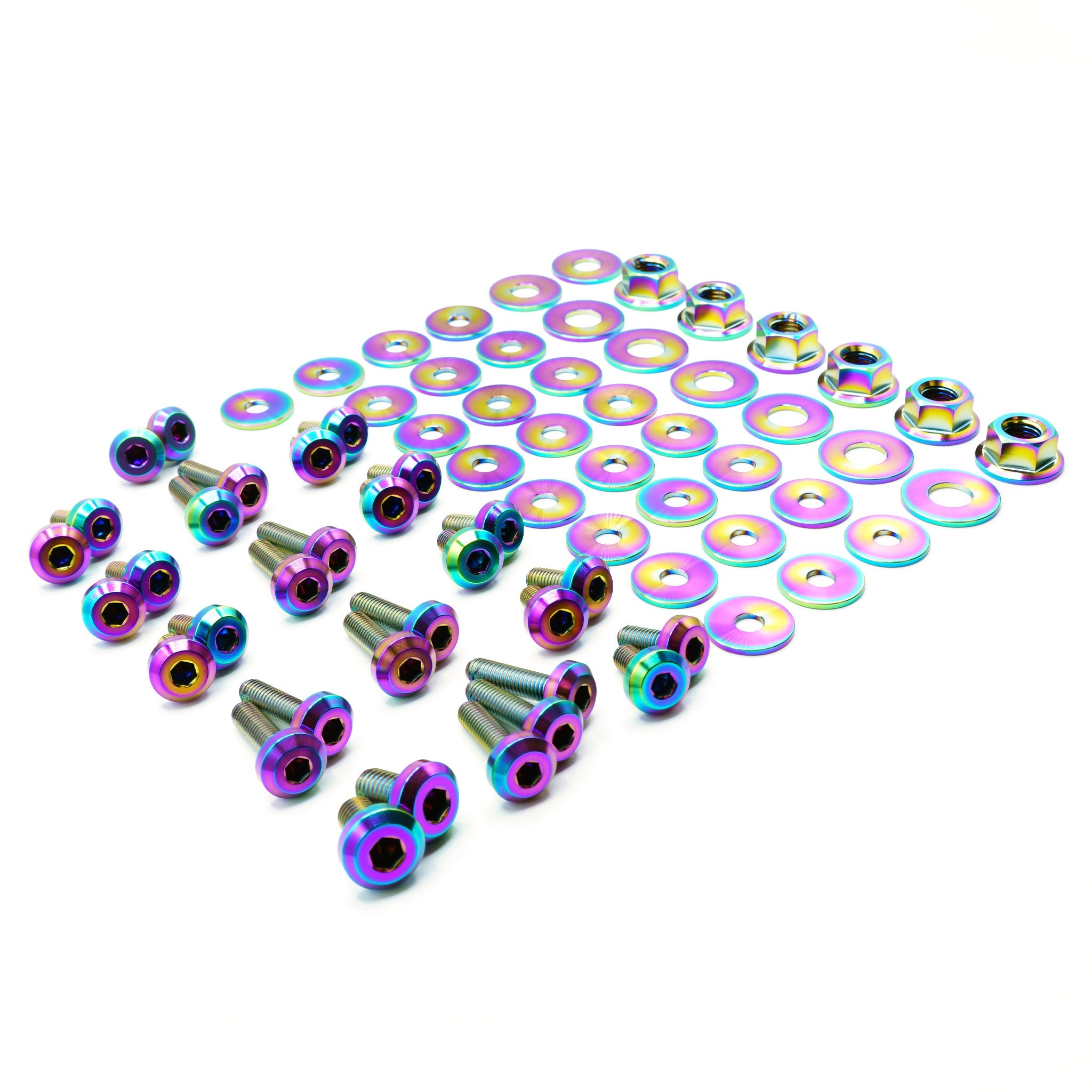 Dress Up Bolts Stage 1 Titanium Hardware Engine Bay Kit for 23+ Honda Civic Type R [FL5]