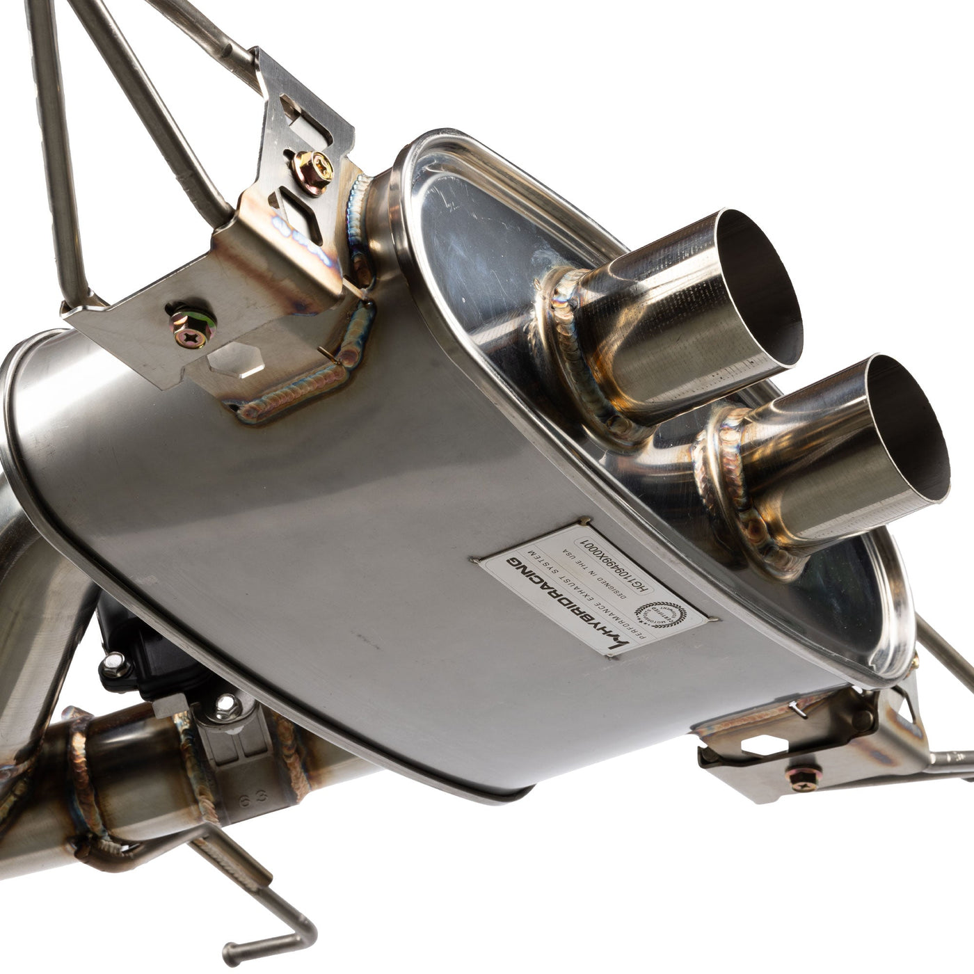 Hybrid Racing Formula Exhaust System for 17+ Civic Type R