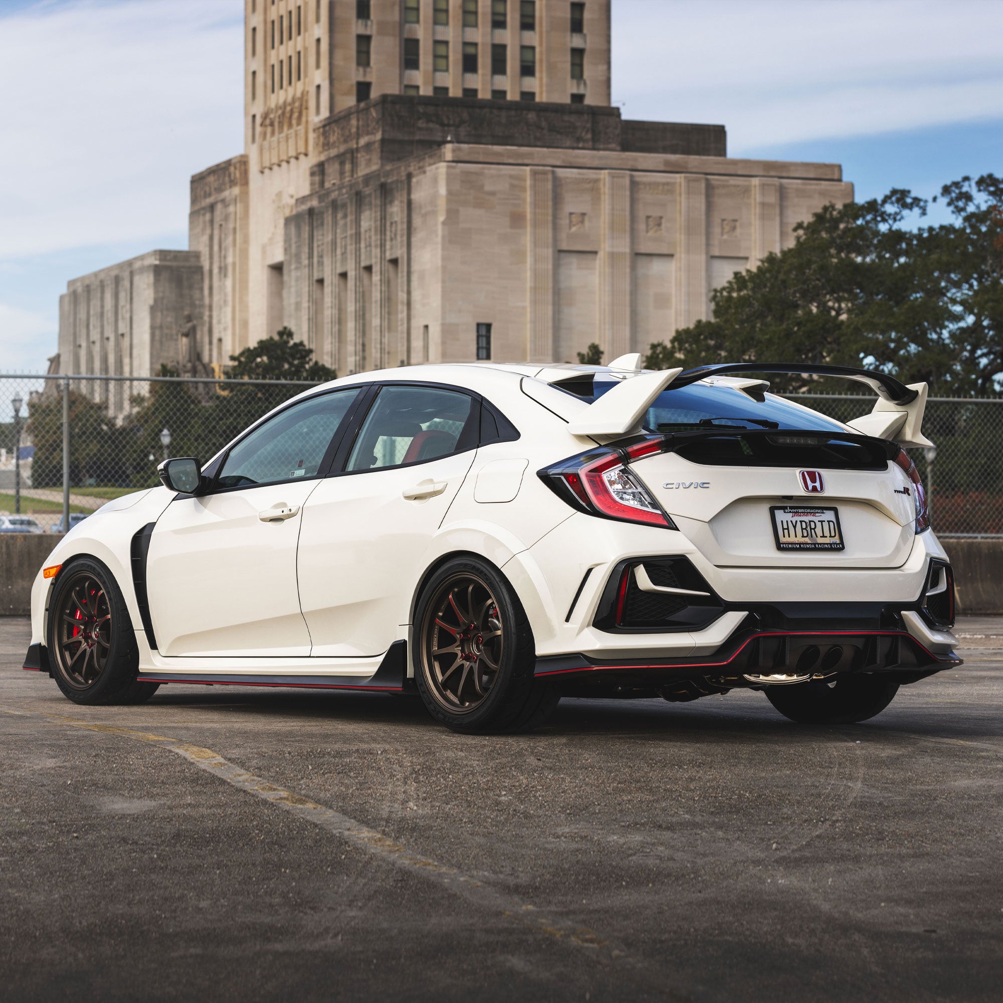 Hybrid Racing Formula Exhaust System for 17+ Civic Type R