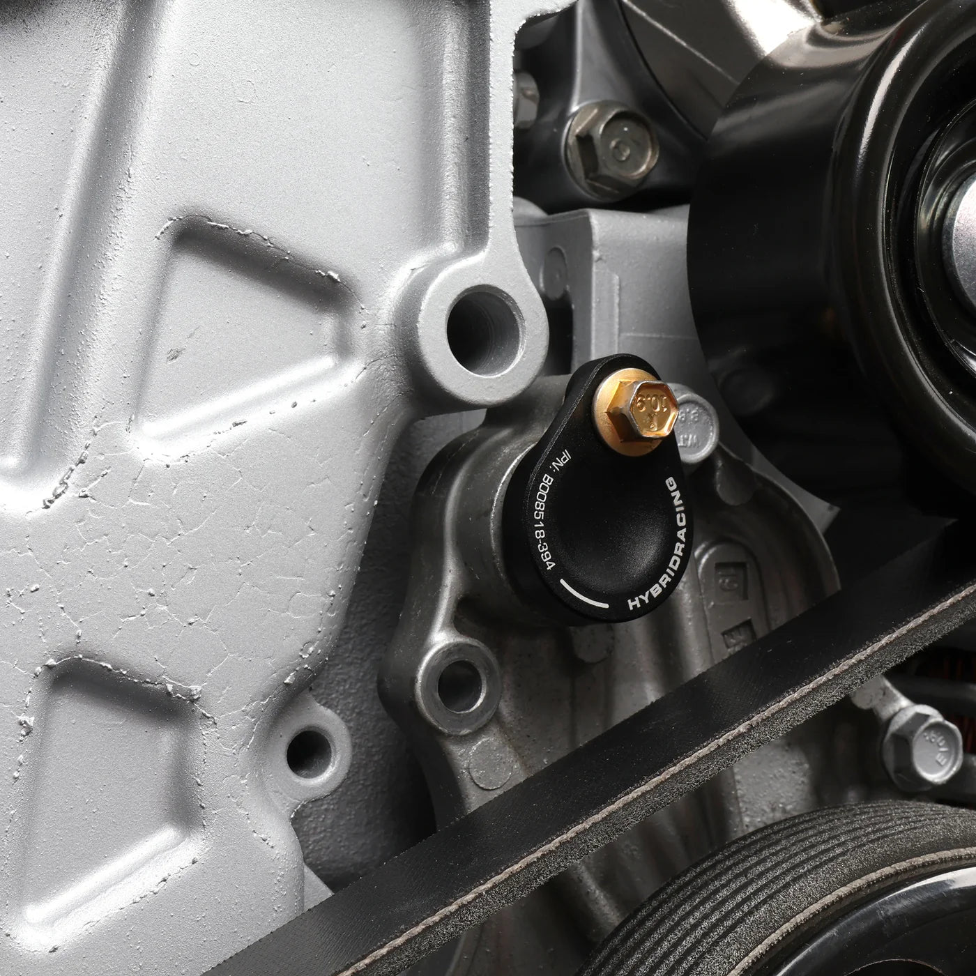 Hybrid Racing Water Pump Port Block Off for the K20A2/K20Z