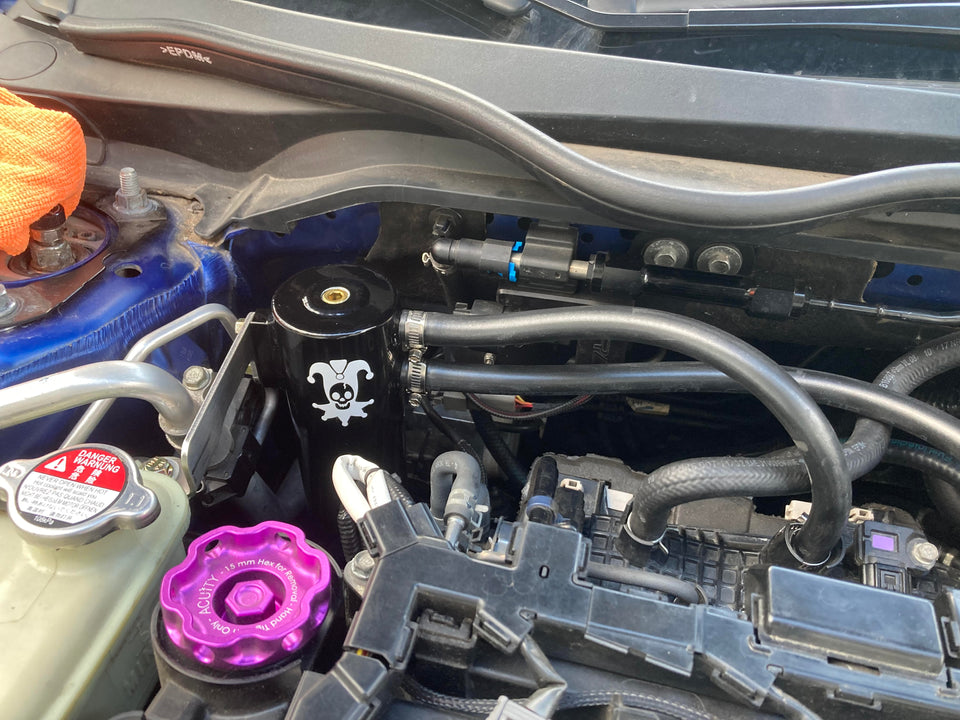 Wunderladen Racing Oil Catch Can Kit for 2016+ Honda Civic 1.5T