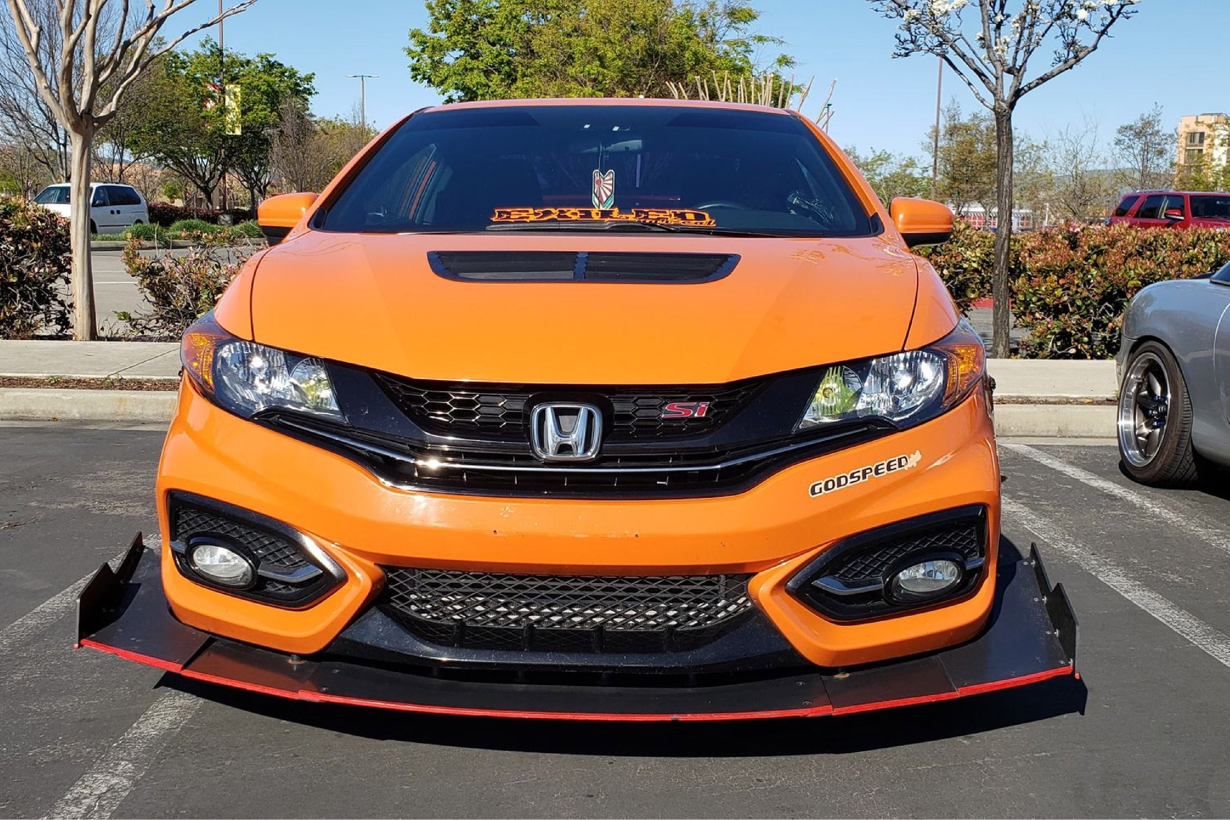 Epsilon+ Front Splitter for 14-15 Honda Civic Si Coupe [FG4]