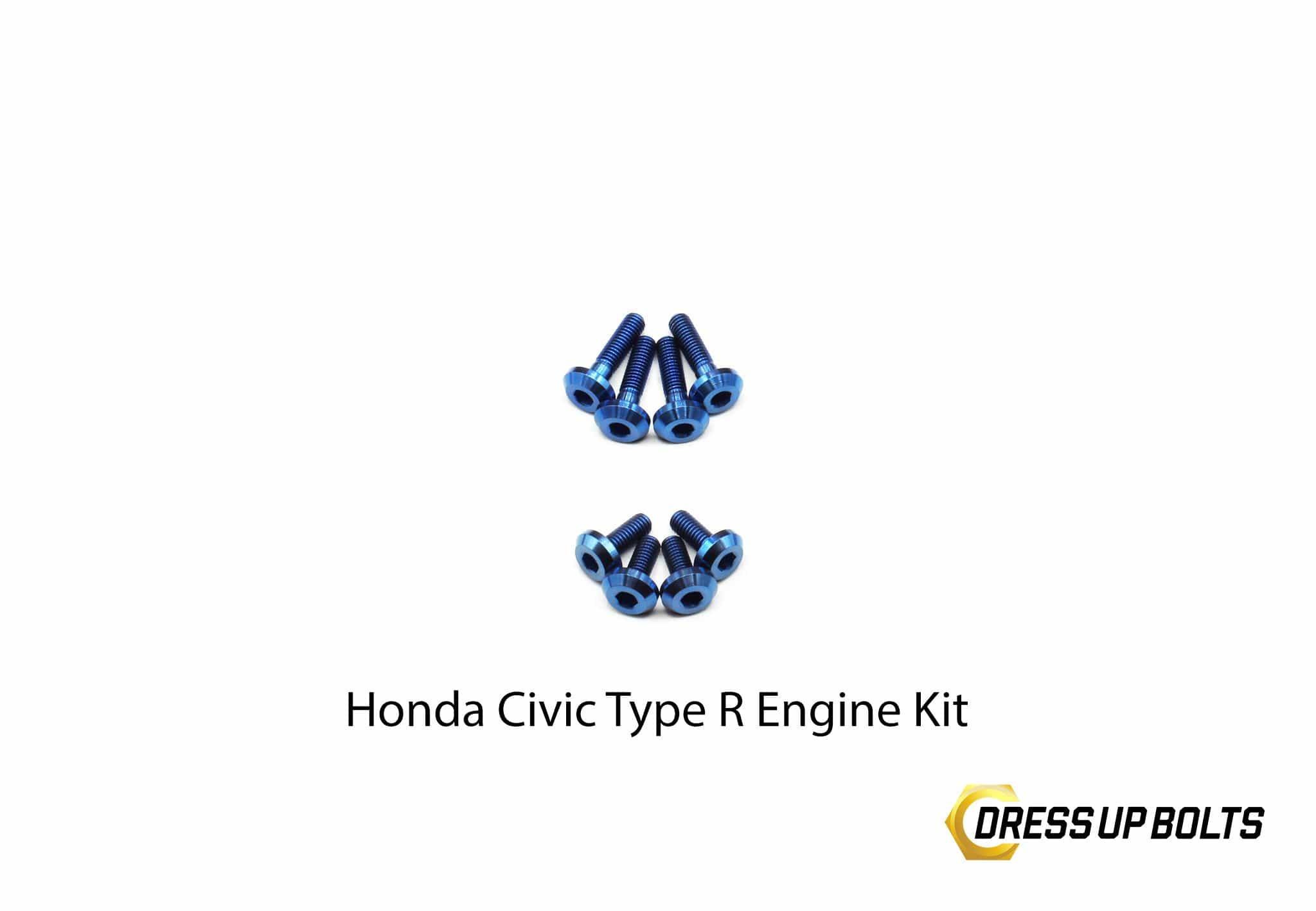 Dress Up Bolts Titanium Hardware Engine Bay Kit for K20C1/8 [FK8/FL5/D Dress Up Bolts Titanium Hardware Engine Bay Kit for K20C1/8 [FK8/FL5/D