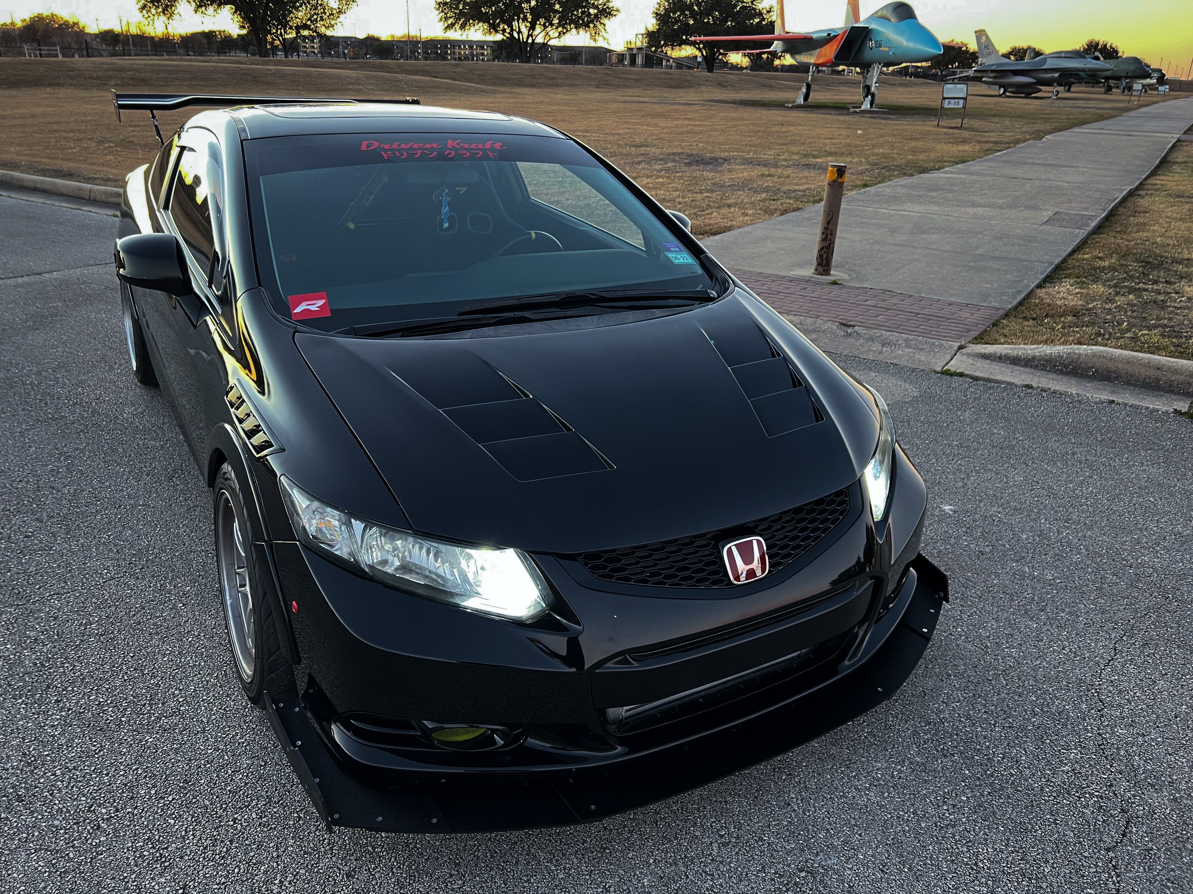 Epsilon+ Front Splitter 12-13  Honda Civic Si Coupe [FG4]