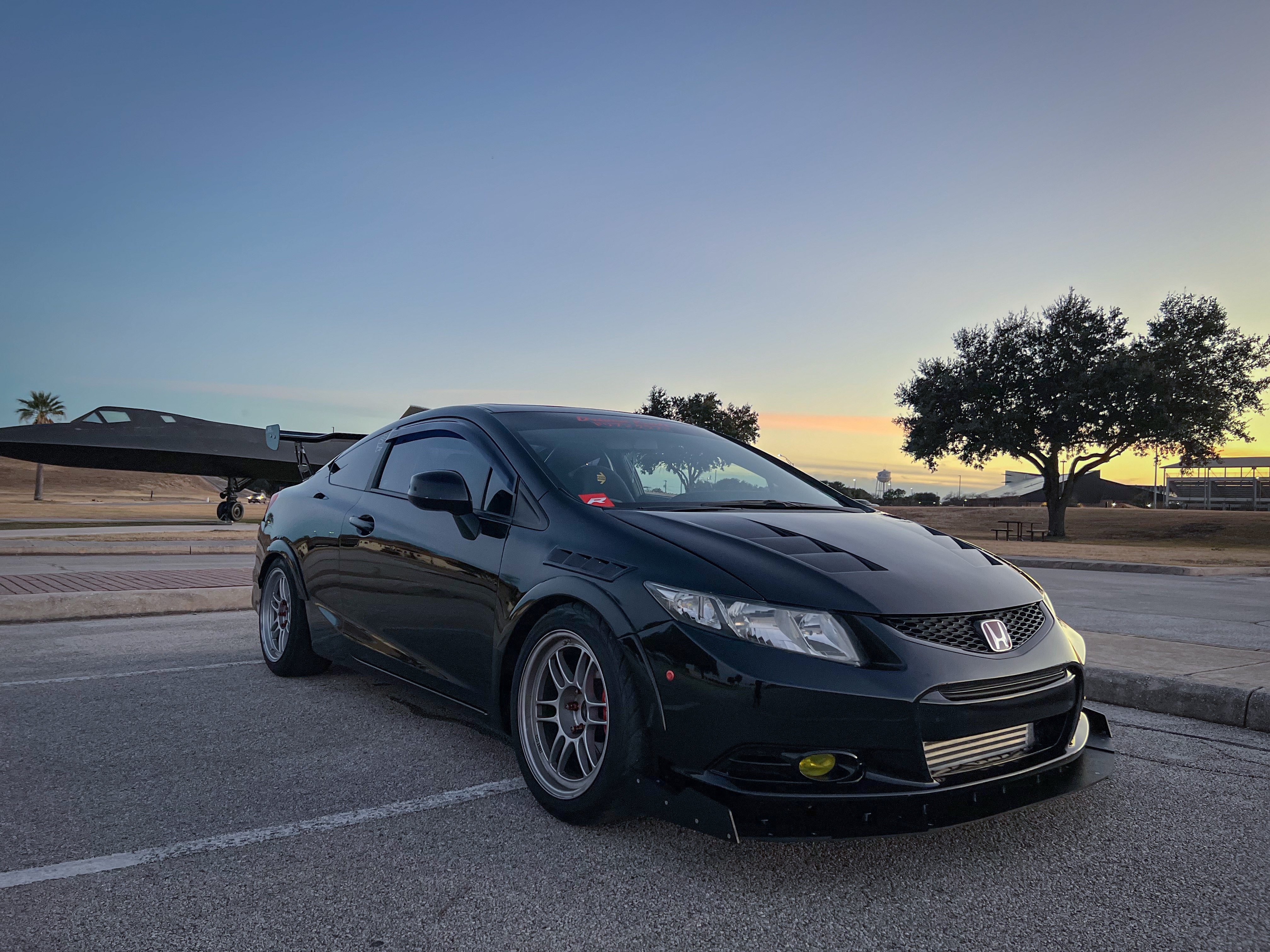 Epsilon+ Front Splitter 12-13  Honda Civic Si Coupe [FG4]