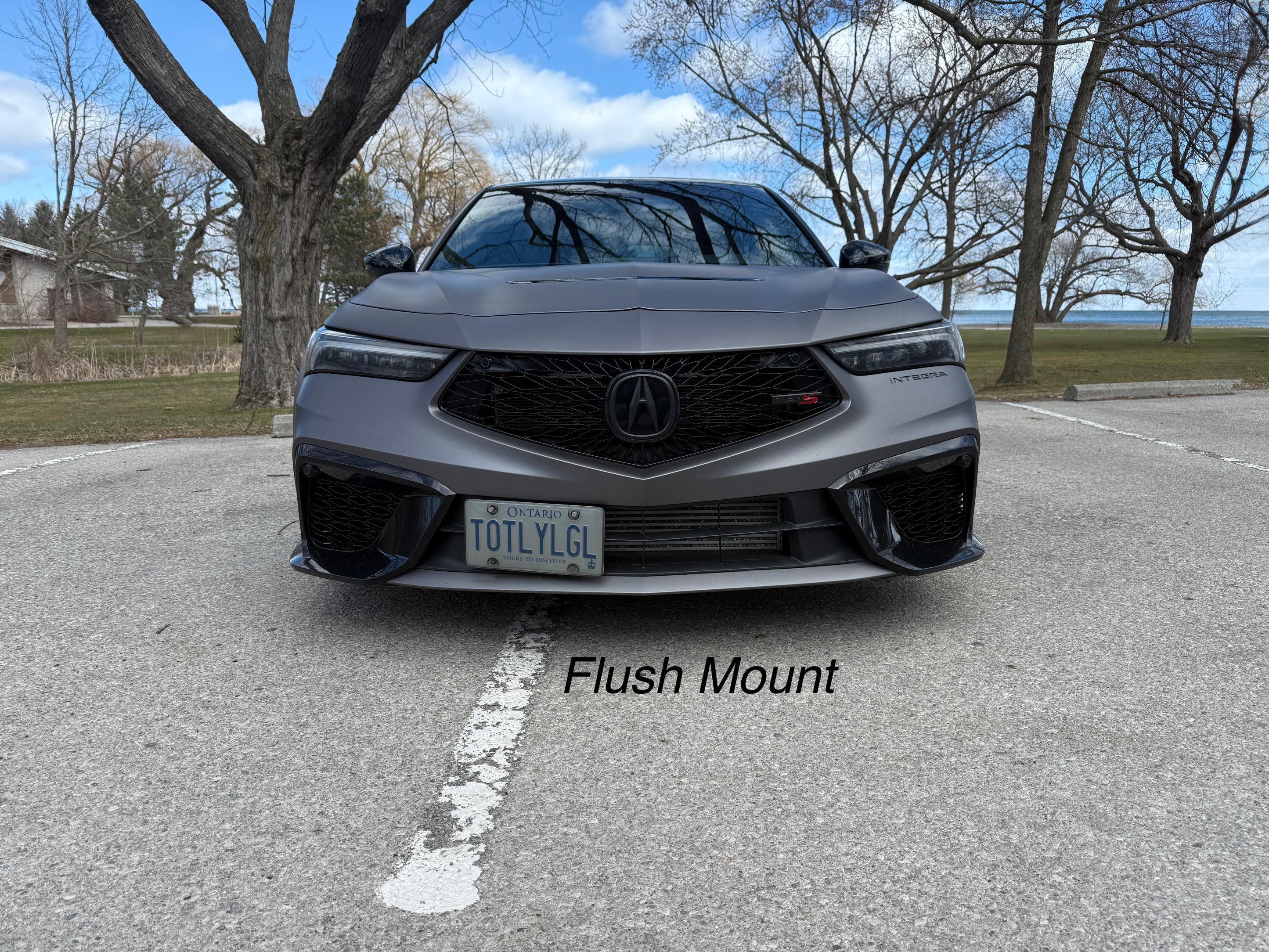 TOTLYLGL No-Drill Front License Plate Mount for 24+ Acura Integra Type S
