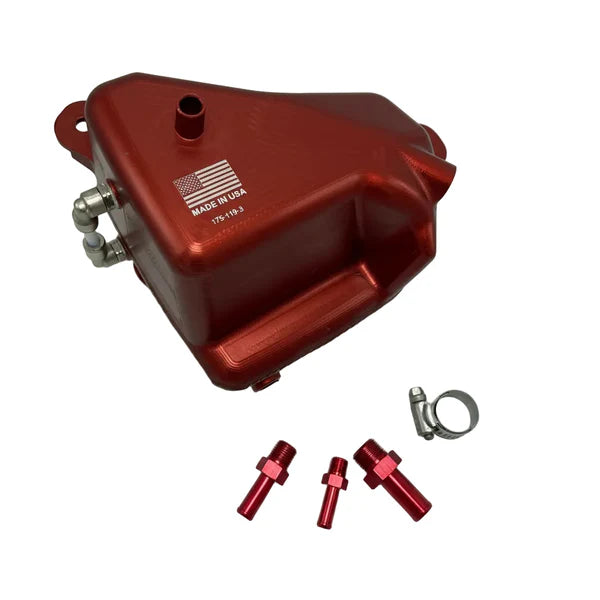 MDR Industries Billet Expansion Tank for 2017+ Honda Civic Type R / 2024+ Acura Integra Type S / 2017-2020 Honda Civic Si [FC1/FC3/FK8/FL5/DE5]