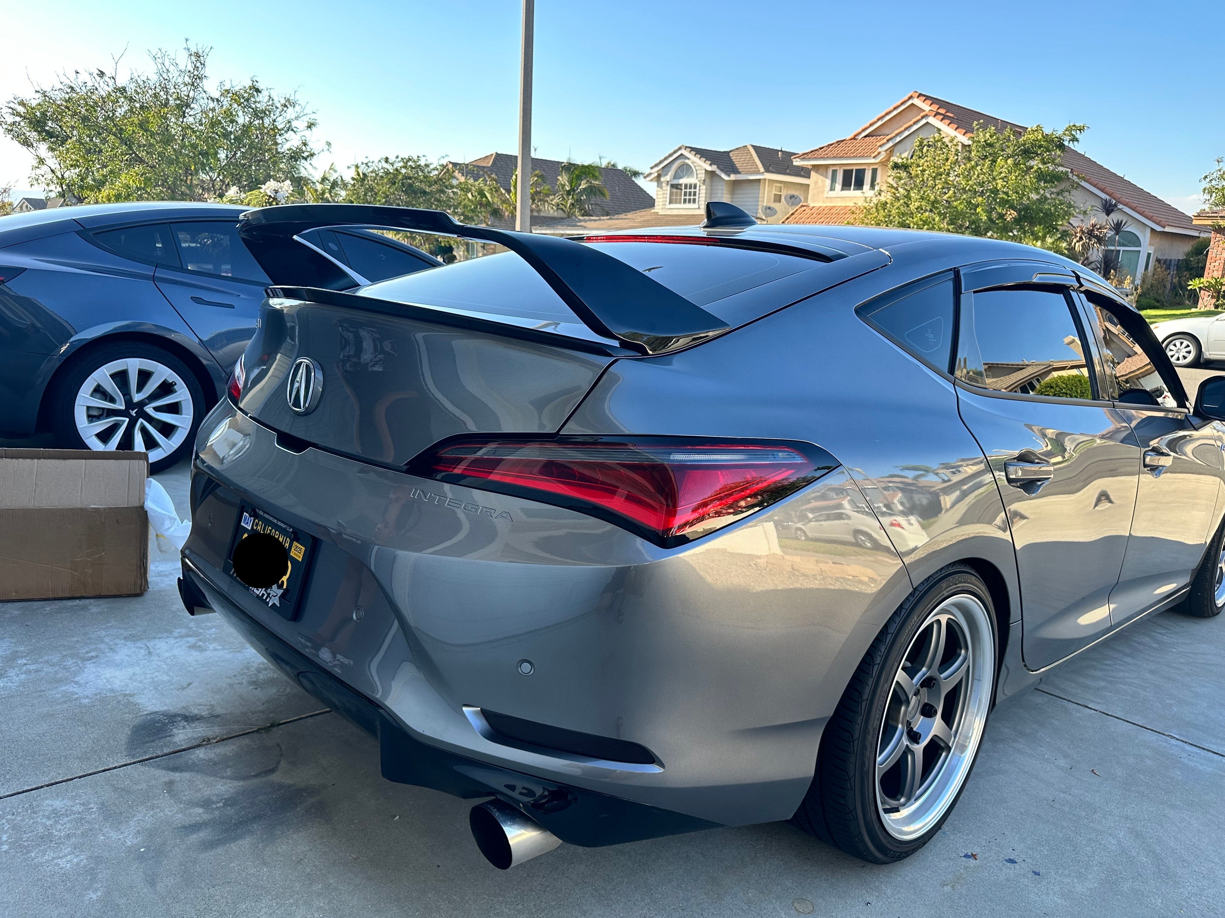 SWA Design 3 PCS Gloss Black DC5 Inspired Wing for 2023+ Acura Integra [DE4/DE5]