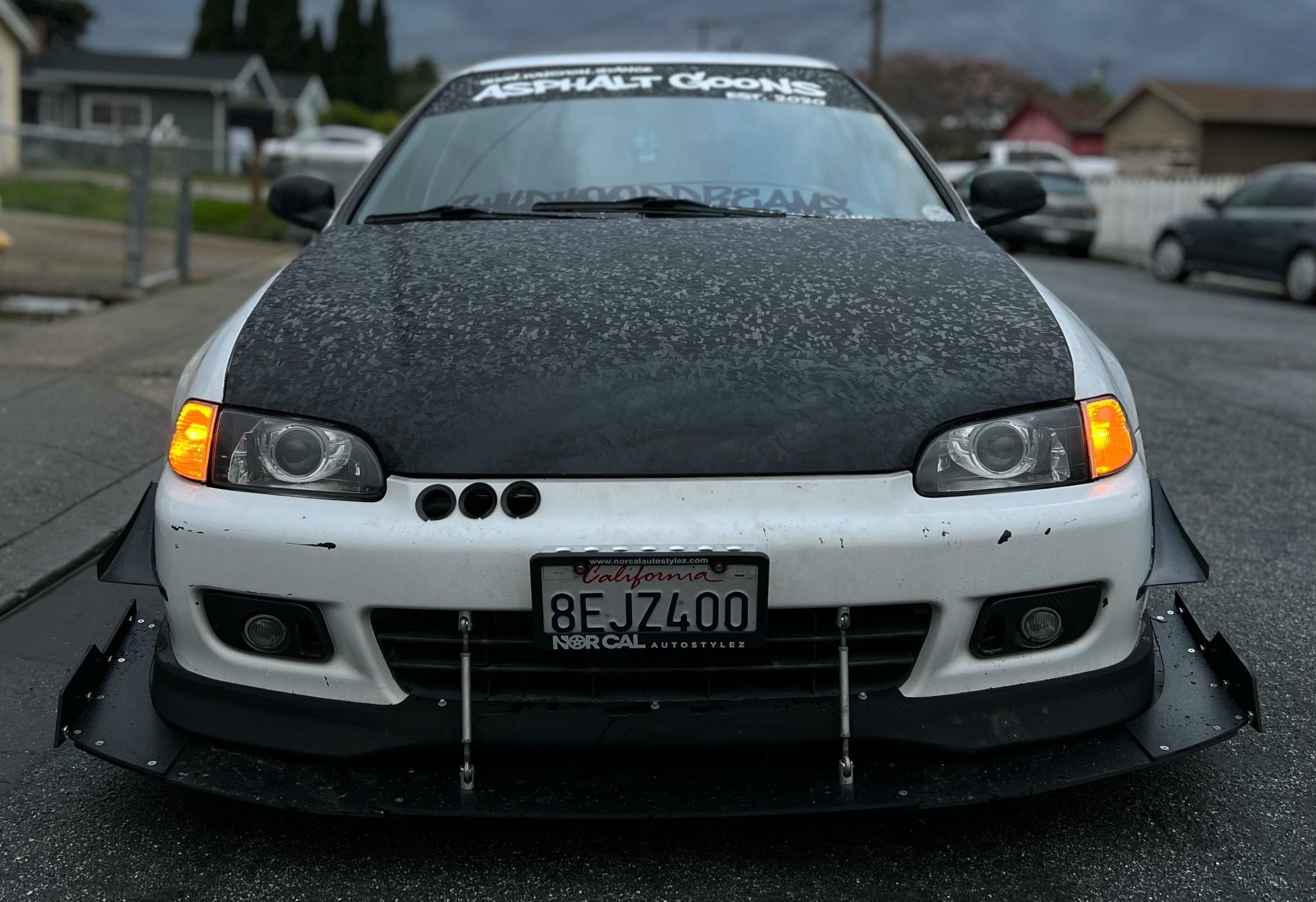 Epsilon+ Front Splitter for 92-95 Honda Civic [EG]