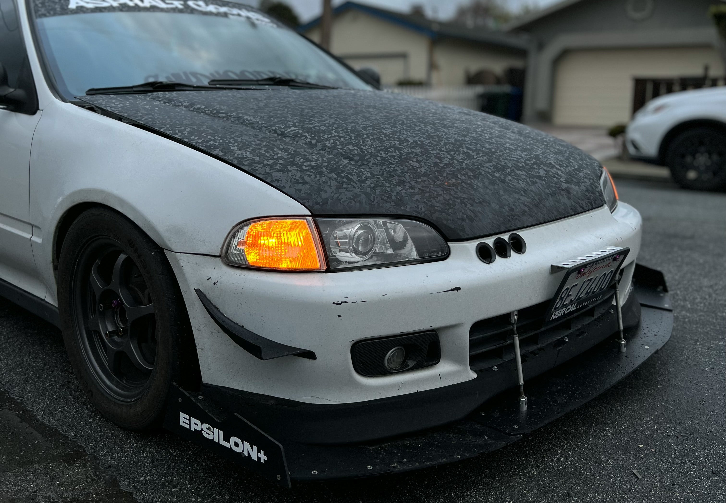 Epsilon+ Front Splitter for 92-95 Honda Civic [EG]