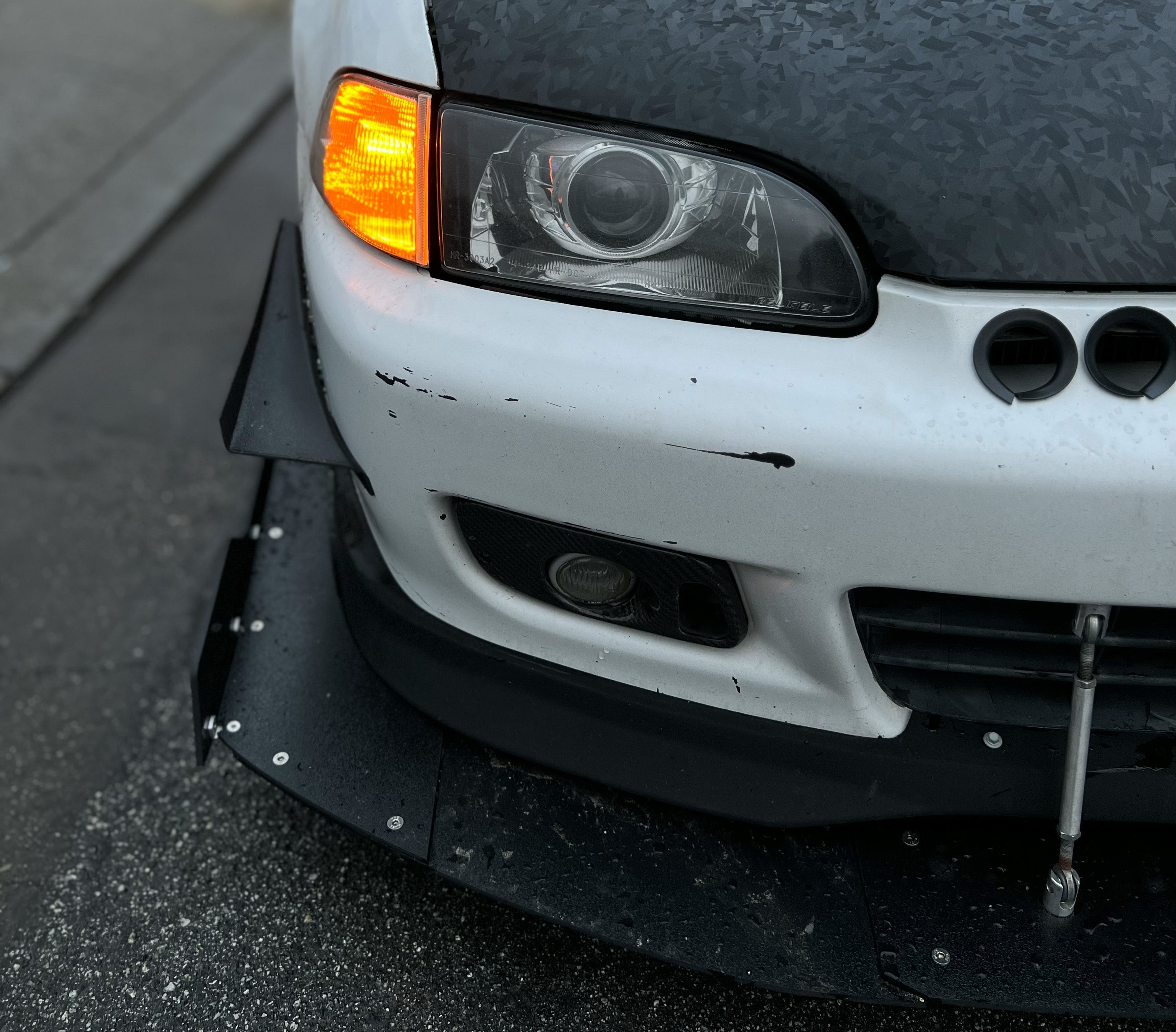Epsilon+ Front Splitter for 92-95 Honda Civic [EG]