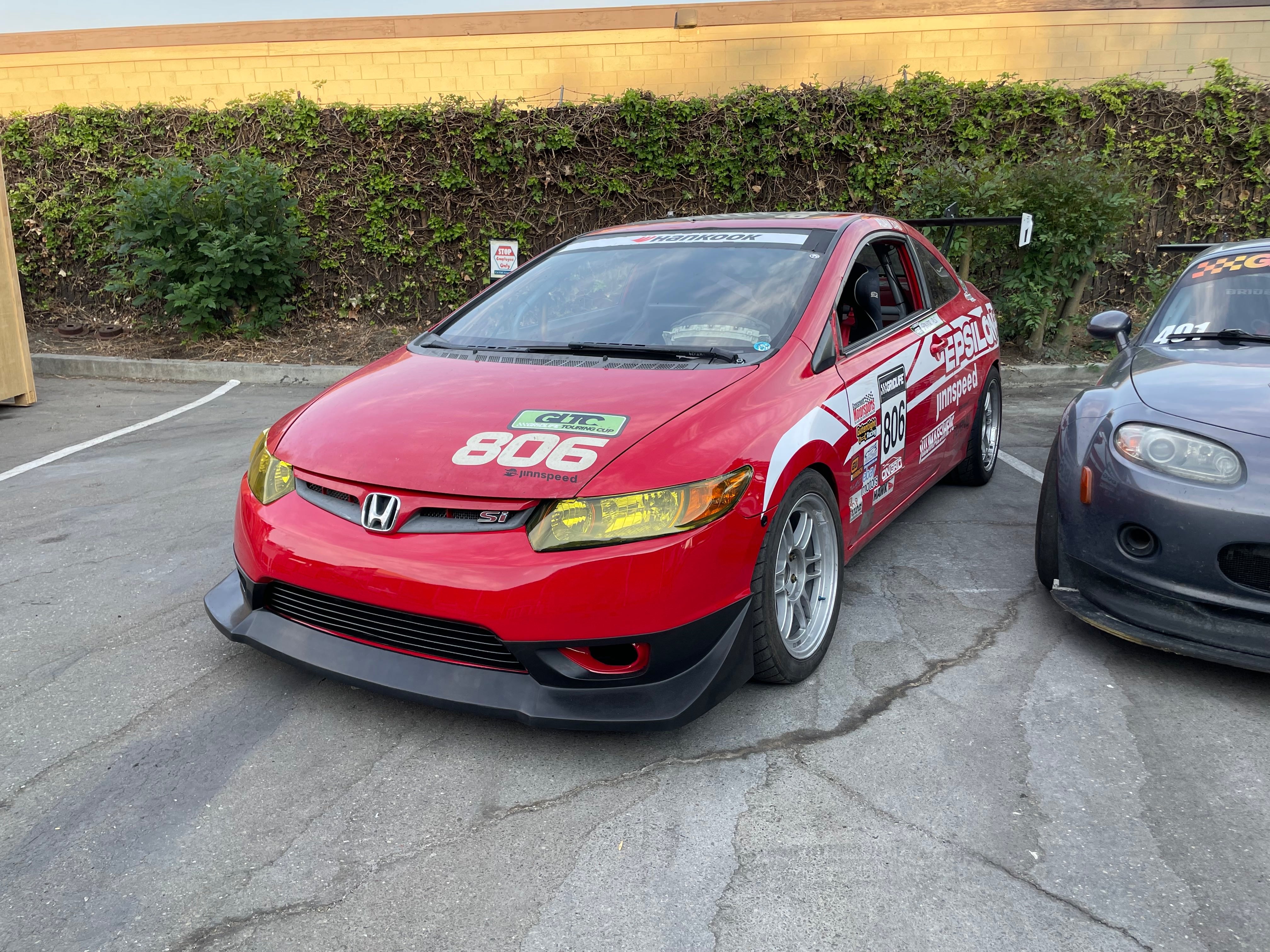 Epsilon+ Front Lip for 06-08 Honda Civic Coupe [FG2]