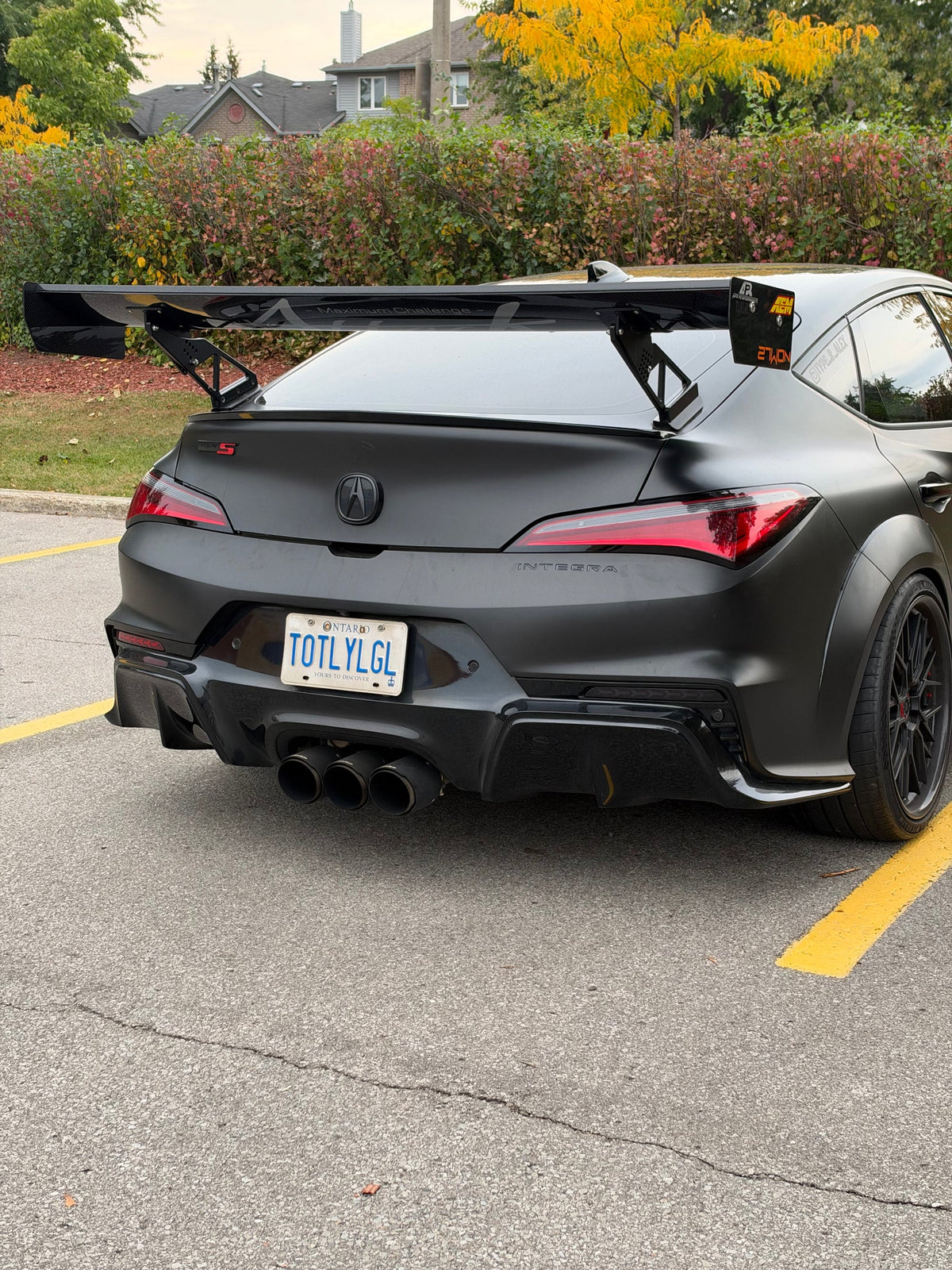 TOTLYLGL LED Rear Reflectors for 2024+ Acura Integra Type S [DE5]
