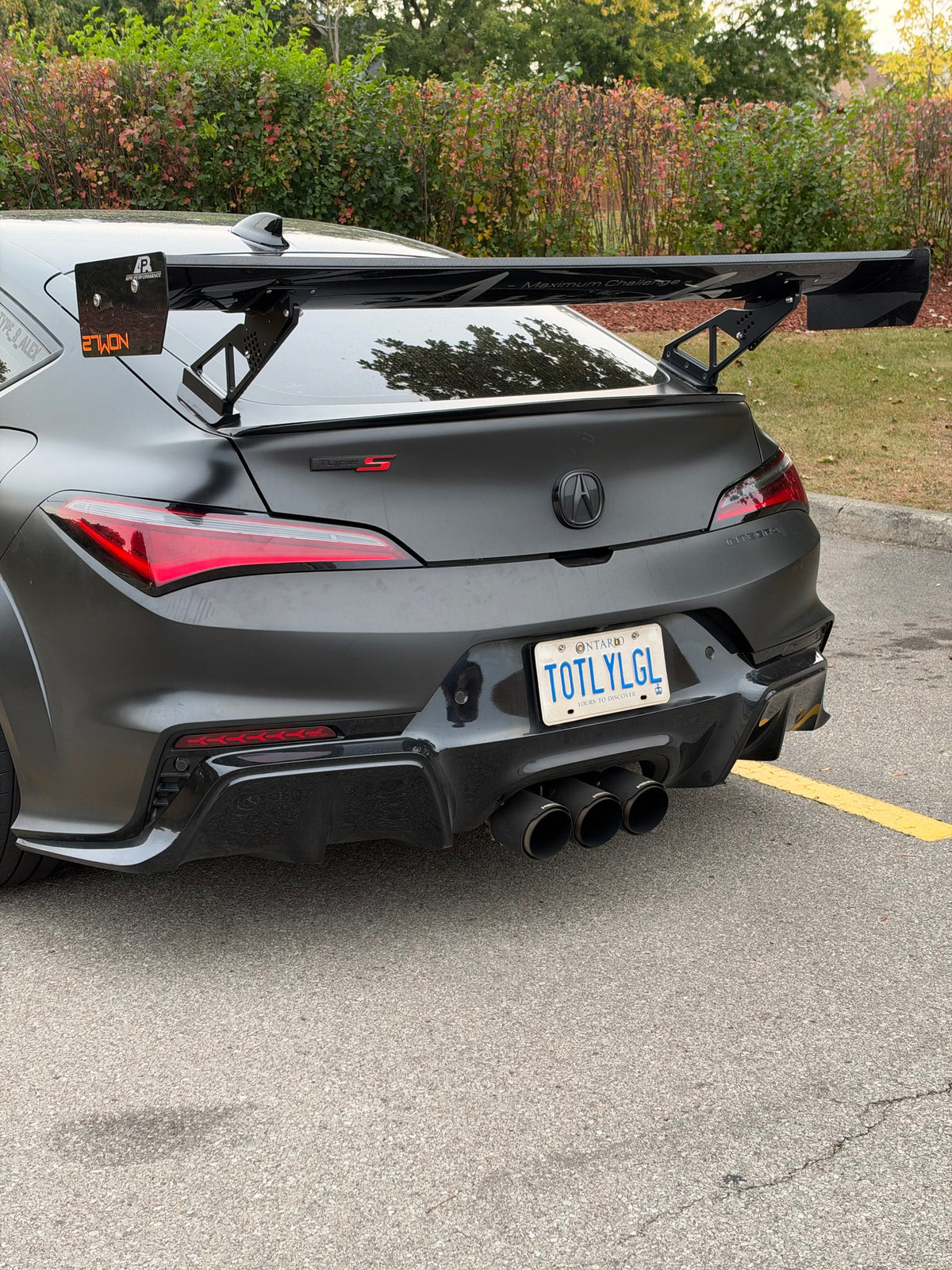 TOTLYLGL LED Rear Reflectors for 2024+ Acura Integra Type S [DE5]