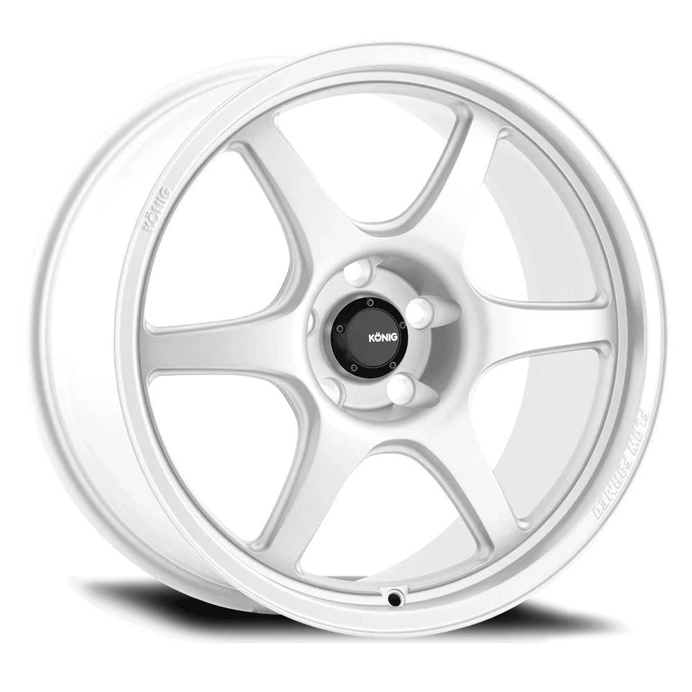 Konig Hexaform Gloss White Wheel | 18x8.5 +43 (5x114.3)