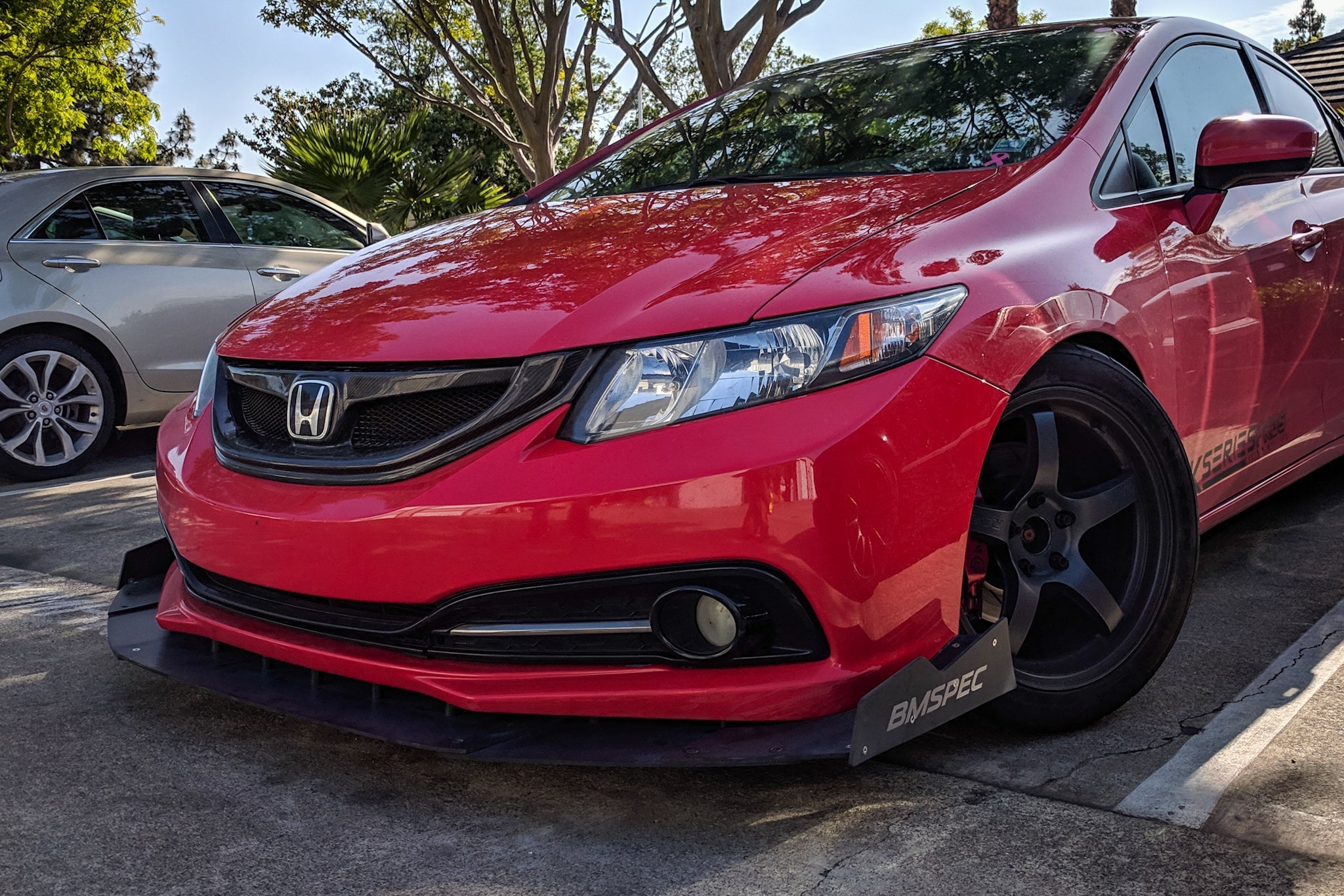 Epsilon+ Front Splitter for 13-15 Honda Civic Si Sedan Kouki [FB6]